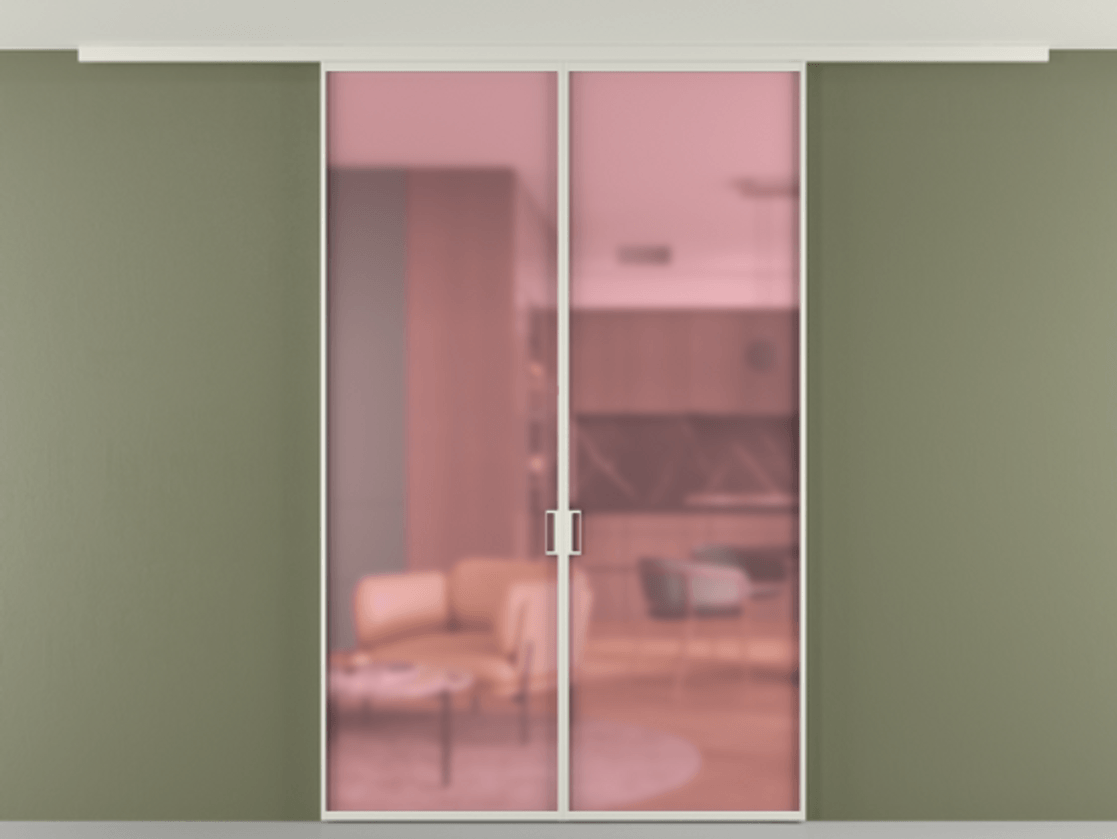 Перегородка Формато вдоль стены на потолок 2 створки АЛПР 040.01 Алюминий Белый Сатинированное розовое стекло, триплекс. Скрытый короб БЕЛ Цена 170995 ₽ 1. Полотно 2 шт. (800/2100 мм)
2. Комплект установки раздвижной системы
3. Базовый комплект фурнитуры
4.Ручка Рондо. Фабрика дверей Волховец 8 (800) 551 43 19 Перегородка Формато вдоль стены на потолок 2 створки АЛПР 040.01 Алюминий Белый Сатинированное розовое стекло, триплекс Цена 170995 ₽ | Volhovec