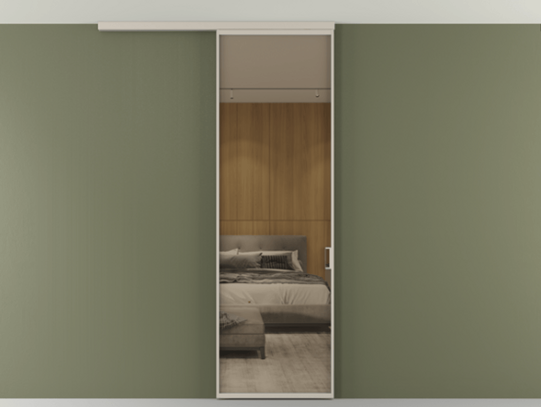 Перегородка Формато вдоль стены на потолок 1 створка АЛПР 040.01 Алюминий светло-бежевый Рефлективное бронзовое стекло "Стопсол", калёное. Цена 6230 AZE 1. Полотно 2 шт. (800/2100 мм)
2. Комплект установки раздвижной системы
3. Базовый комплект фурнитуры
4.Ручка Рондо. Фабрика дверей Волховец 8 (800) 551 43 19 Перегородка Формато вдоль стены на потолок 1 створка АЛПР 040.01 Алюминий светло-бежевый Рефлективное бронзовое стекло "Стопсол", калёное Цена 6230 AZE | Volhovec