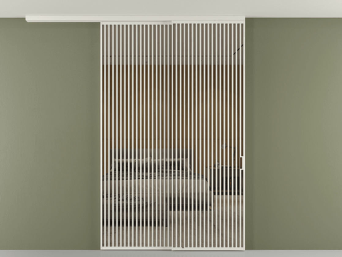 Перегородка Formato вдоль стены на потолок телескопик синхро 2 АЛПР 040.06 Алюминий Белый Рефлективное бронзовое стекло "Stopsol", калёное, 6 мм. Скрытый короб БЕЛ Цена 488780 ₽ 1. Полотно 2 шт.  (800/2100 мм)
2. Комплект установки раздвижной системы
3. Базовый комплект фурнитуры
4.Ручка RONDO
. Фабрика дверей Волховец 8 (800) 551 43 19  Перегородка Formato вдоль стены на потолок телескопик синхро 2 АЛПР 040.06 Алюминий Белый Рефлективное бронзовое стекло "Stopsol", калёное, 6 мм Цена 488780 ₽ | Volhovec