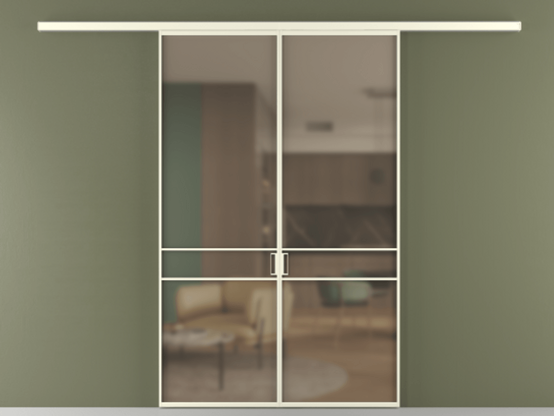 Перегородка Формато вдоль стены 2 створки АЛПР 040.02 Алюминий молочно-белый Сатинированное бронзовое стекло, триплекс. Цена 195450 ₽ 1. Полотно 2 шт. (800/2100 мм)
2. Комплект установки раздвижной системы
3. Базовый комплект фурнитуры
4.Ручка Рондо. Фабрика дверей Волховец 8 (800) 551 43 19 Перегородка Формато вдоль стены 2 створки АЛПР 040.02 Алюминий молочно-белый Сатинированное бронзовое стекло, триплекс Цена 195450 ₽ | Volhovec