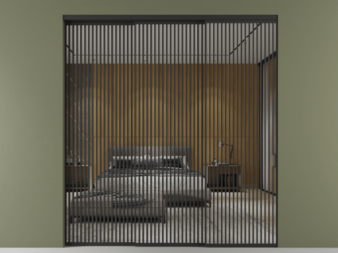 Перегородка Formato внутри проёма телескопик синхро 2 АЛПР 040.06 Алюминий Черный Двустороннее зеркало, триплекс , триплекс 6 мм. Скрытый короб ЧЕР Цена 651400 ₽ 1. Полотно 3 шт. (800/2100 мм)
2. Комплект установки раздвижной системы
3. Базовый комплект фурнитуры
4. Комплект фурнитуры телескопик синхро-2
5.Ручка RONDO
. Фабрика дверей Волховец 8 (800) 551 43 19 Перегородка Formato внутри проёма телескопик синхро 2 АЛПР 040.06 Алюминий Черный Двустороннее зеркало, триплекс , триплекс 6 мм Цена 651400 ₽ | Volhovec