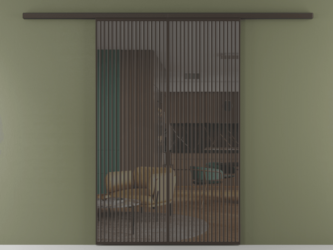 Перегородка Formato вдоль стены 2 створки АЛПР 040.06 Алюминий антрацит Прозрачное серое стекло, триплекс. Цена 429000 ₽ 1. Полотно 2 шт. (800/2100 мм)
2. Комплект установки раздвижной системы
3. Базовый комплект фурнитуры
4.Ручка RONDO
. Фабрика дверей Волховец 8 (800) 551 43 19 Перегородка Formato вдоль стены 2 створки АЛПР 040.06 Алюминий антрацит Прозрачное серое стекло, триплекс Цена 429000 ₽ | Volhovec