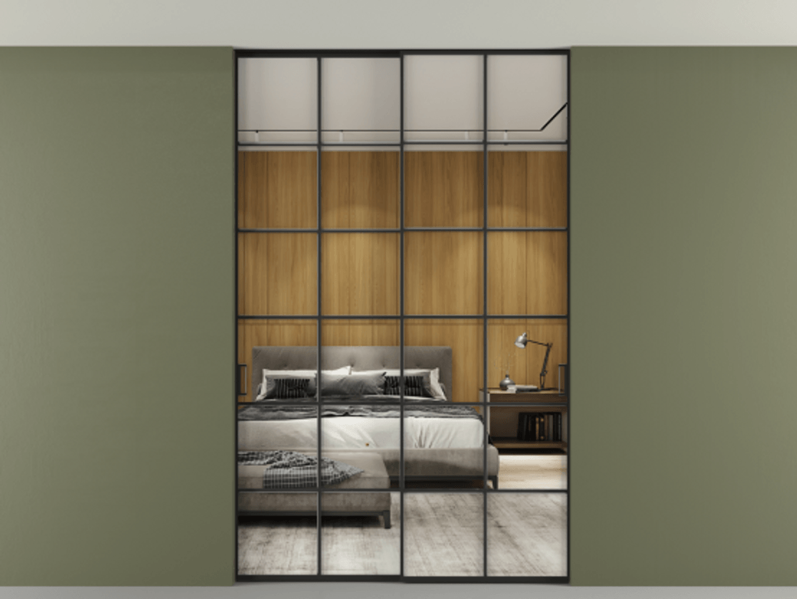 Перегородка Формато внутри проёма скрытое крепление в потолок 2 створки АЛПР 040.05 Алюминий Черный Двустороннее зеркало, триплекс , триплекс 6 мм. Скрытый короб ЧЕР Цена 254485 ₽ 1. Полотно 2 шт. (800/2100 мм)
2. Комплект установки раздвижной системы
3. Базовый комплект фурнитуры
4. Ручка Рондо. Фабрика дверей Волховец 8 (800) 551 43 19 Перегородка Формато внутри проёма скрытое крепление в потолок 2 створки АЛПР 040.05 Алюминий Черный Двустороннее зеркало, триплекс , триплекс 6 мм Цена 254485 ₽ | Volhovec