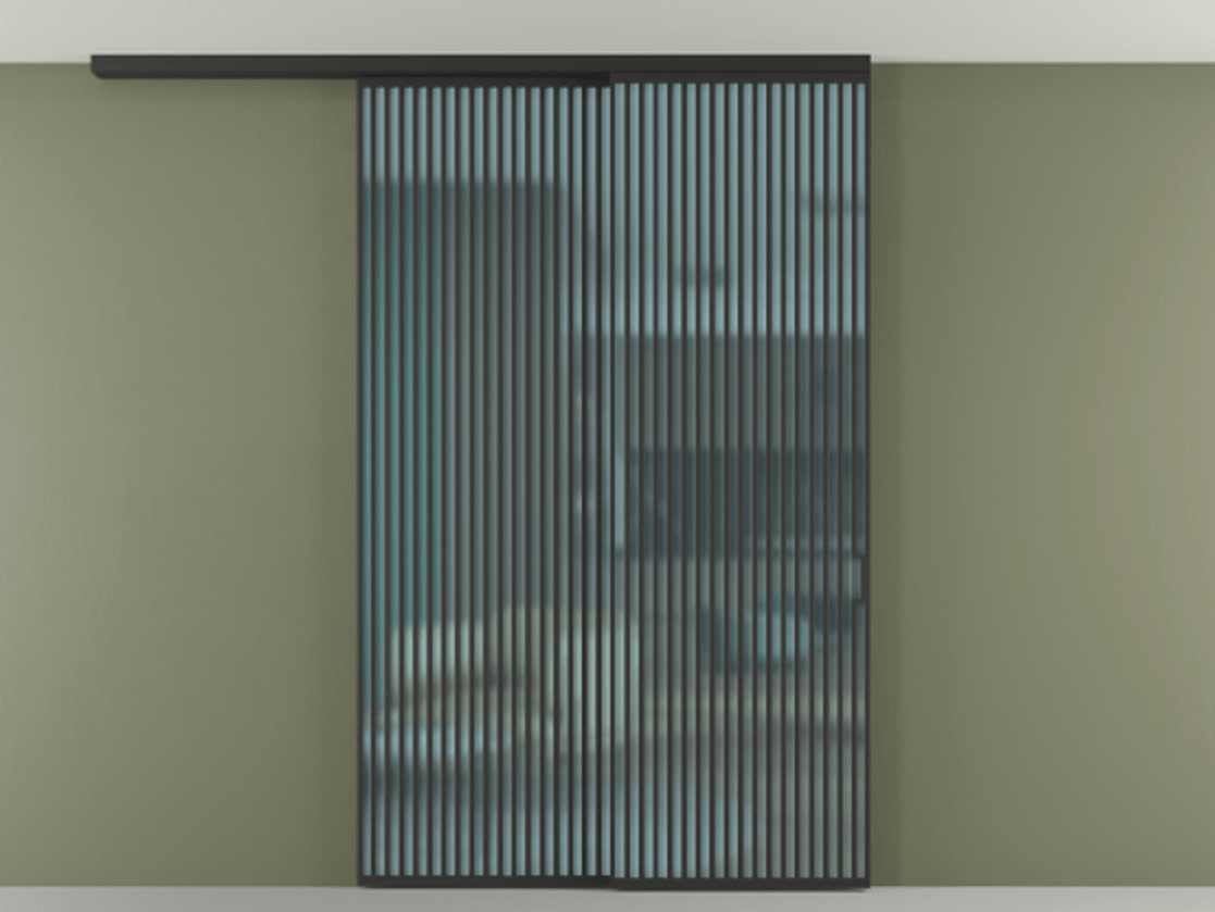 Перегородка Formato вдоль стены на потолок 2 створки с синхронным механизмом АЛПР 040.06 Алюминий Черный Сатинированное голубое стекло, триплекс. Скрытый короб ЧЕР Цена 410720 ₽ 1. Полотно 2 шт. (800/2100 мм)
2. Комплект установки раздвижной системы
3. Базовый комплект фурнитуры
4.Ручка RONDO
. Фабрика дверей Волховец 8 (800) 551 43 19 Перегородка Formato вдоль стены на потолок 2 створки с синхронным механизмом АЛПР 040.06 Алюминий Черный Сатинированное голубое стекло, триплекс Цена 410720 ₽ | Volhovec