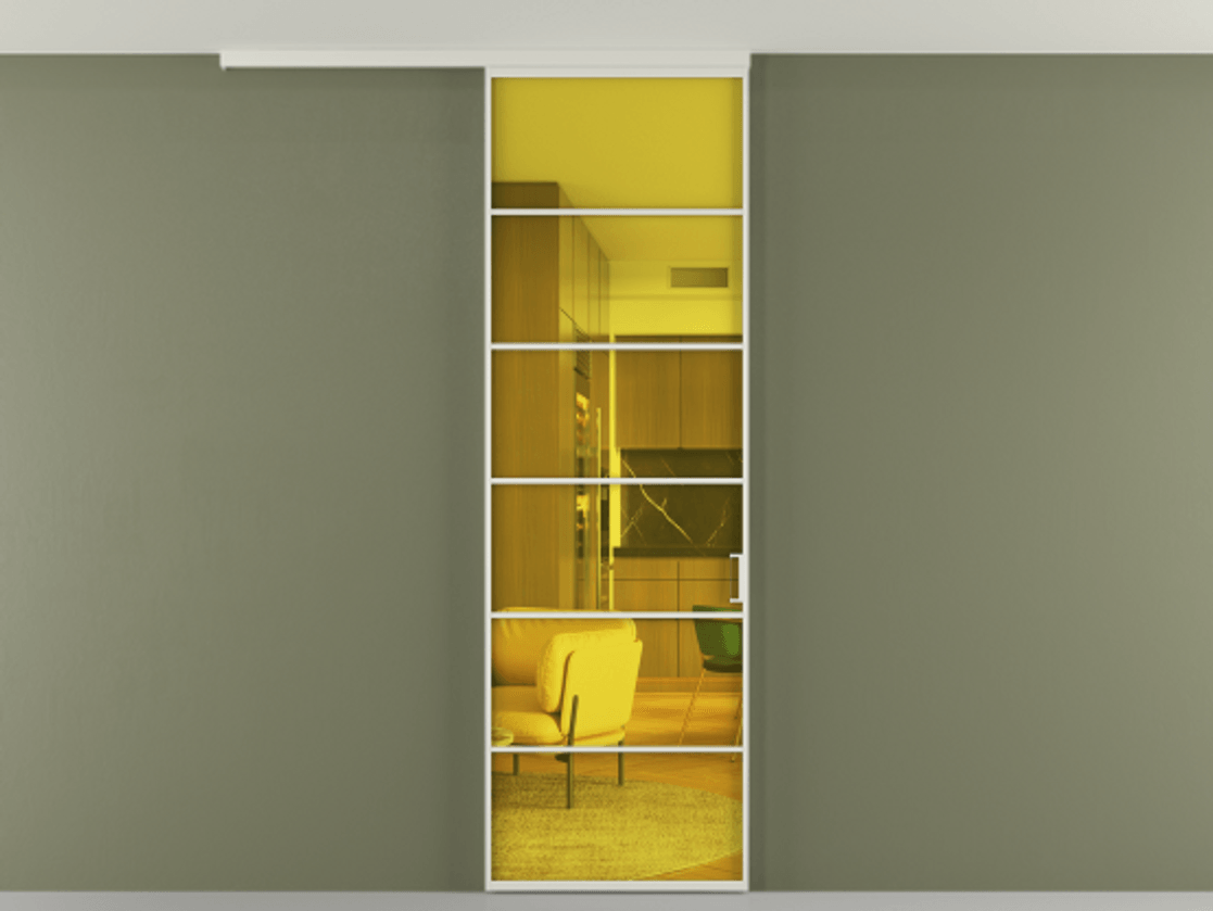 Перегородка Формато вдоль стены на потолок 1 створка АЛПР 040.04 Алюминий Белый Прозрачное жёлтое стекло, триплекс. Скрытый короб БЕЛ Цена 99293 ₽ 1. Полотно 2 шт. (800/2100 мм)
2. Комплект установки раздвижной системы
3. Базовый комплект фурнитуры
4.Ручка Рондо. Фабрика дверей Волховец 8 (800) 551 43 19 Перегородка Формато вдоль стены на потолок 1 створка АЛПР 040.04 Алюминий Белый Прозрачное жёлтое стекло, триплекс Цена 99293 ₽ | Volhovec