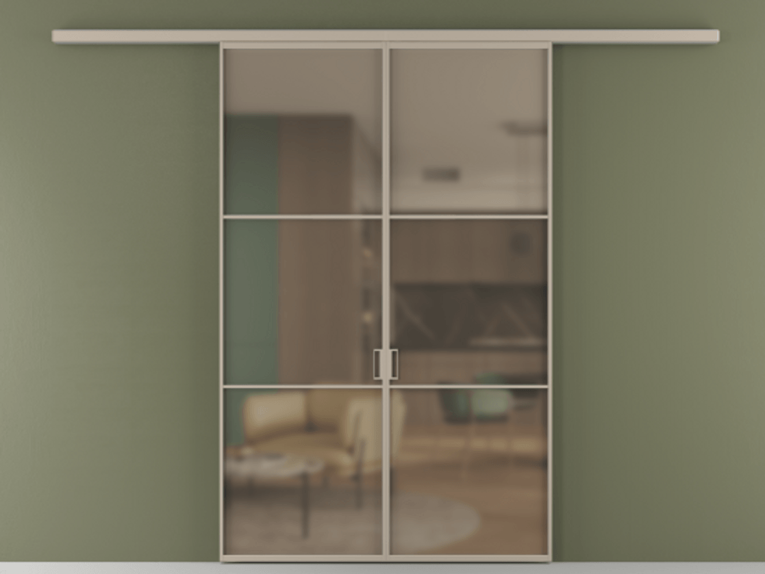 Перегородка Формато вдоль стены 2 створки АЛПР 040.03 Алюминий бисквитный Сатинированное бронзовое стекло, триплекс. Цена 195450 ₽ 1. Полотно 2 шт. (800/2100 мм)
2. Комплект установки раздвижной системы
3. Базовый комплект фурнитуры
4.Ручка RONDO
. Фабрика дверей Волховец 8 (800) 551 43 19 Перегородка Формато вдоль стены 2 створки АЛПР 040.03 Алюминий бисквитный Сатинированное бронзовое стекло, триплекс Цена 195450 ₽ | Volhovec