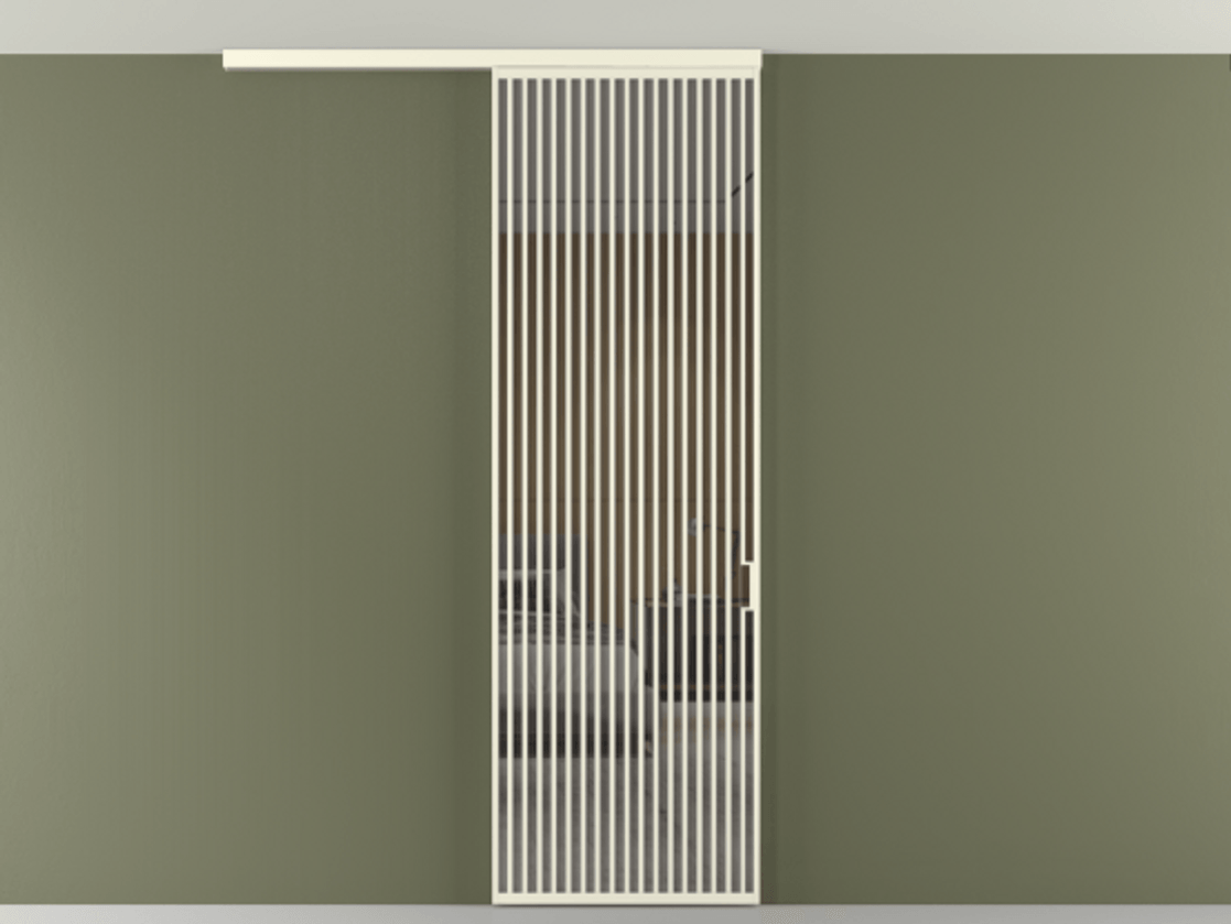 Перегородка Формато вдоль стены на потолок 1 створка АЛПР 040.06 Алюминий молочно-белый Рефлективное серое стекло "Стопсол", калёное. Цена 193628 ₽ 1. Полотно 2 шт. (800/2100 мм)
2. Комплект установки раздвижной системы
3. Базовый комплект фурнитуры
4.Ручка Рондо. Фабрика дверей Волховец 8 (800) 551 43 19 Перегородка Формато вдоль стены на потолок 1 створка АЛПР 040.06 Алюминий молочно-белый Рефлективное серое стекло "Стопсол", калёное Цена 193628 ₽ | Volhovec