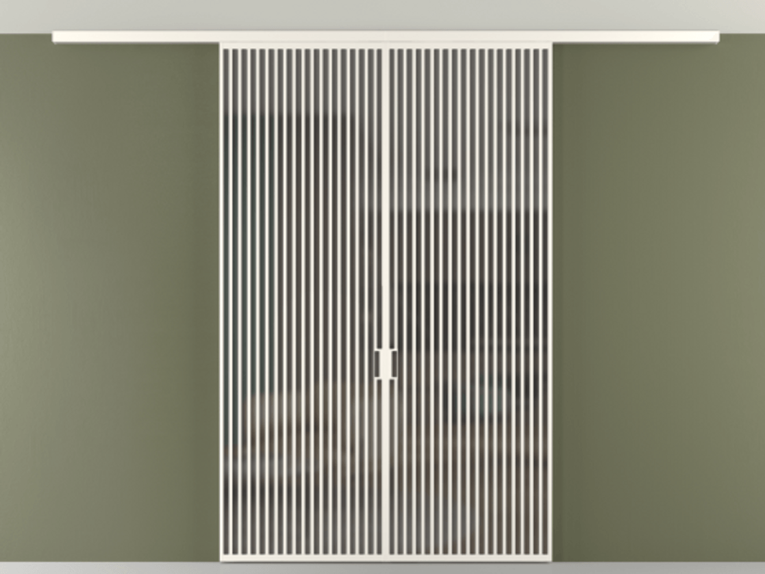 Перегородка Формато вдоль стены на потолок 2 створки АЛПР 040.06 Алюминий пудровый белый Сатинированное серое стекло, триплекс. Цена 443520 ₽ 1. Полотно 2 шт. (800/2100 мм)
2. Комплект установки раздвижной системы
3. Базовый комплект фурнитуры
4.Ручка Рондо. Фабрика дверей Волховец 8 (800) 551 43 19 Перегородка Формато вдоль стены на потолок 2 створки АЛПР 040.06 Алюминий пудровый белый Сатинированное серое стекло, триплекс Цена 443520 ₽ | Volhovec