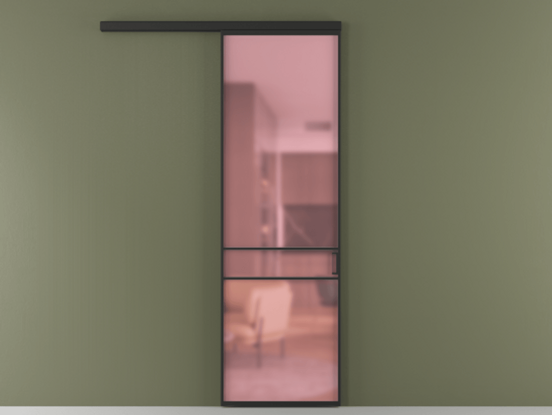 Перегородка Formato вдоль стены 1 створка АЛПР 040.02 Алюминий Черный Сатинированное розовое стекло, триплекс. Скрытый короб ЧЕР Цена 101900 ₽ 1. Полотно (800/2100 мм)
2. Комплект установки раздвижной системы
3. Базовый комплект фурнитуры
4.Ручка RONDO
. Фабрика дверей Волховец 8 (800) 551 43 19 Перегородка Formato вдоль стены 1 створка АЛПР 040.02 Алюминий Черный Сатинированное розовое стекло, триплекс Цена 101900 ₽ | Volhovec