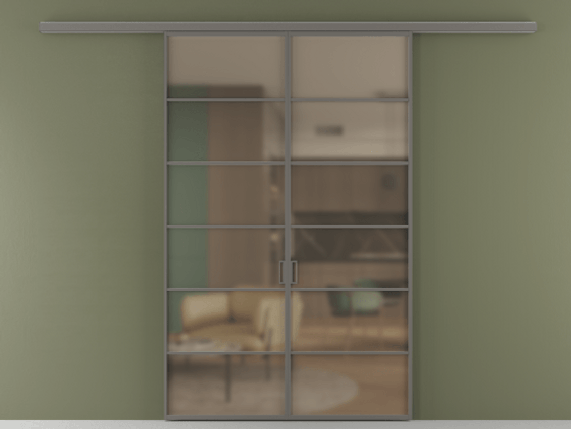 Перегородка Формато вдоль стены 2 створки АЛПР 040.04 Алюминий классический серый Сатинированное бронзовое стекло, триплекс. Цена 207150 ₽ 1. Полотно 2 шт. (800/2100 мм)
2. Комплект установки раздвижной системы
3. Базовый комплект фурнитуры
4.Ручка RONDO
. Фабрика дверей Волховец 8 (800) 551 43 19 Перегородка Формато вдоль стены 2 створки АЛПР 040.04 Алюминий классический серый Сатинированное бронзовое стекло, триплекс Цена 207150 ₽ | Volhovec