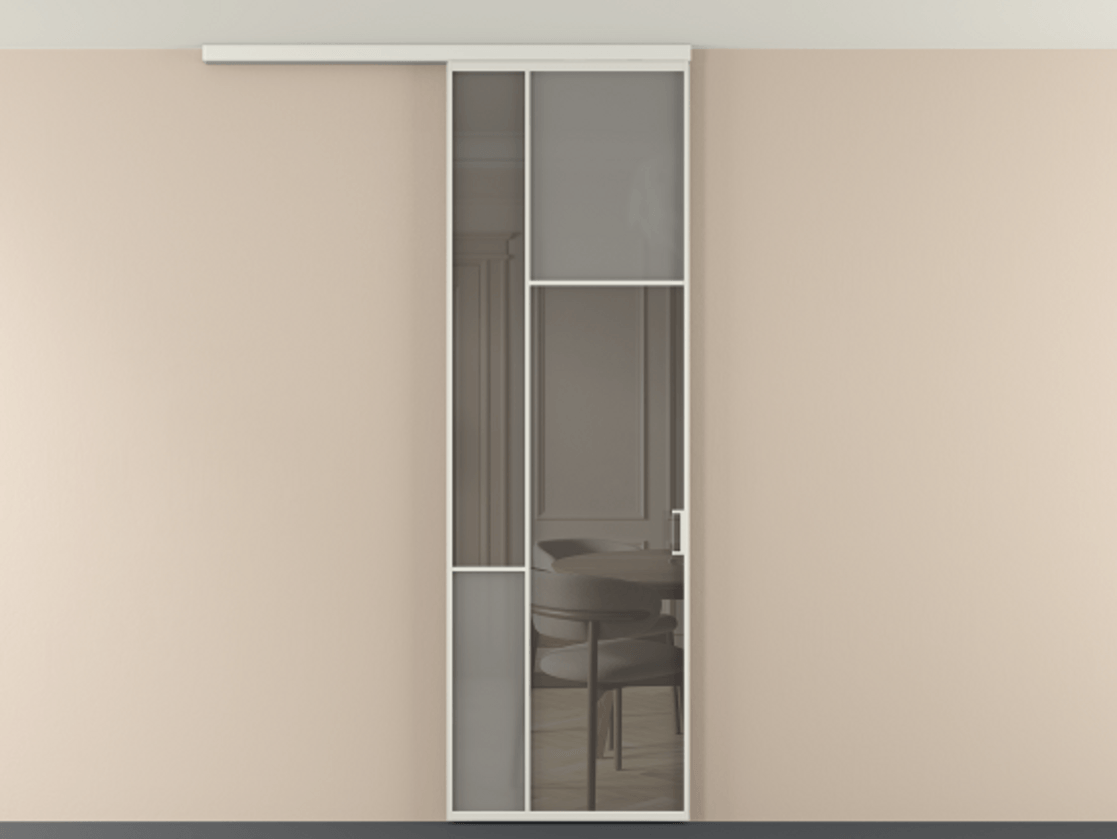 Перегородка Мозаик вдоль стены на потолок 1 створка АЛПР 041.11 Алюминий серый Сатинированное серое стекло, триплекс, 6 мм + Прозрачное серое стекло, триплекс. Цена 135040 ₽ . Фабрика дверей Волховец 8 (800) 551 43 19 Перегородка Мозаик вдоль стены на потолок 1 створка АЛПР 041.11 Алюминий серый Сатинированное серое стекло, триплекс, 6 мм + Прозрачное серое стекло, триплекс Цена 135040 ₽ | Volhovec