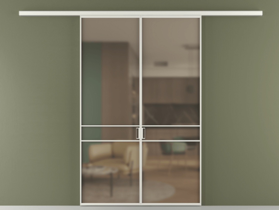 Перегородка Formato вдоль стены 2 створки АЛПР 040.02 Алюминий серый Сатинированное бронзовое стекло, триплекс. Цена 233000 ₽ 1. Полотно 2 шт. (800/2100 мм)
2. Комплект установки раздвижной системы
3. Базовый комплект фурнитуры
4.Ручка RONDO
. Фабрика дверей Волховец 8 (800) 551 43 19 Перегородка Formato вдоль стены 2 створки АЛПР 040.02 Алюминий серый Сатинированное бронзовое стекло, триплекс Цена 233000 ₽ | Volhovec