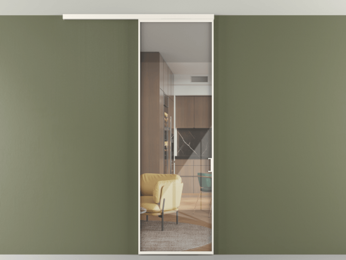 Перегородка Формато вдоль стены на потолок 1 створка АЛПР 040.01 Алюминий пудровый белый Рефлективное прозрачное стекло "Стопсол", калёное. Цена 119570 ₽ 1. Полотно 2 шт. (800/2100 мм)
2. Комплект установки раздвижной системы
3. Базовый комплект фурнитуры
4.Ручка Рондо. Фабрика дверей Волховец 8 (800) 551 43 19 Перегородка Формато вдоль стены на потолок 1 створка АЛПР 040.01 Алюминий пудровый белый Рефлективное прозрачное стекло "Стопсол", калёное Цена 119570 ₽ | Volhovec