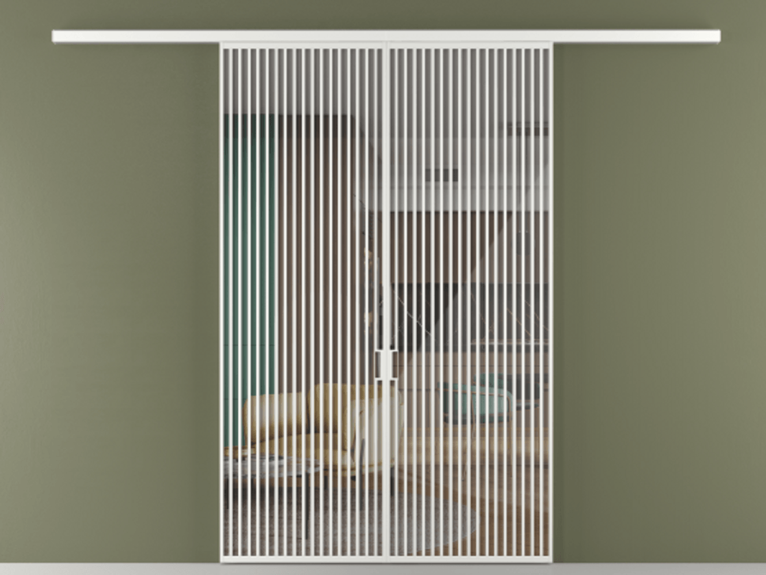 Перегородка Формато вдоль стены 2 створки АЛПР 040.06 Алюминий белоснежный Рефлективное прозрачное стекло "Стопсол", калёное. Цена 445000 ₽ 1. Полотно 2 шт. (800/2100 мм)
2. Комплект установки раздвижной системы
3. Базовый комплект фурнитуры
4.Ручка Рондо. Фабрика дверей Волховец 8 (800) 551 43 19 Перегородка Формато вдоль стены 2 створки АЛПР 040.06 Алюминий белоснежный Рефлективное прозрачное стекло "Стопсол", калёное Цена 445000 ₽ | Volhovec