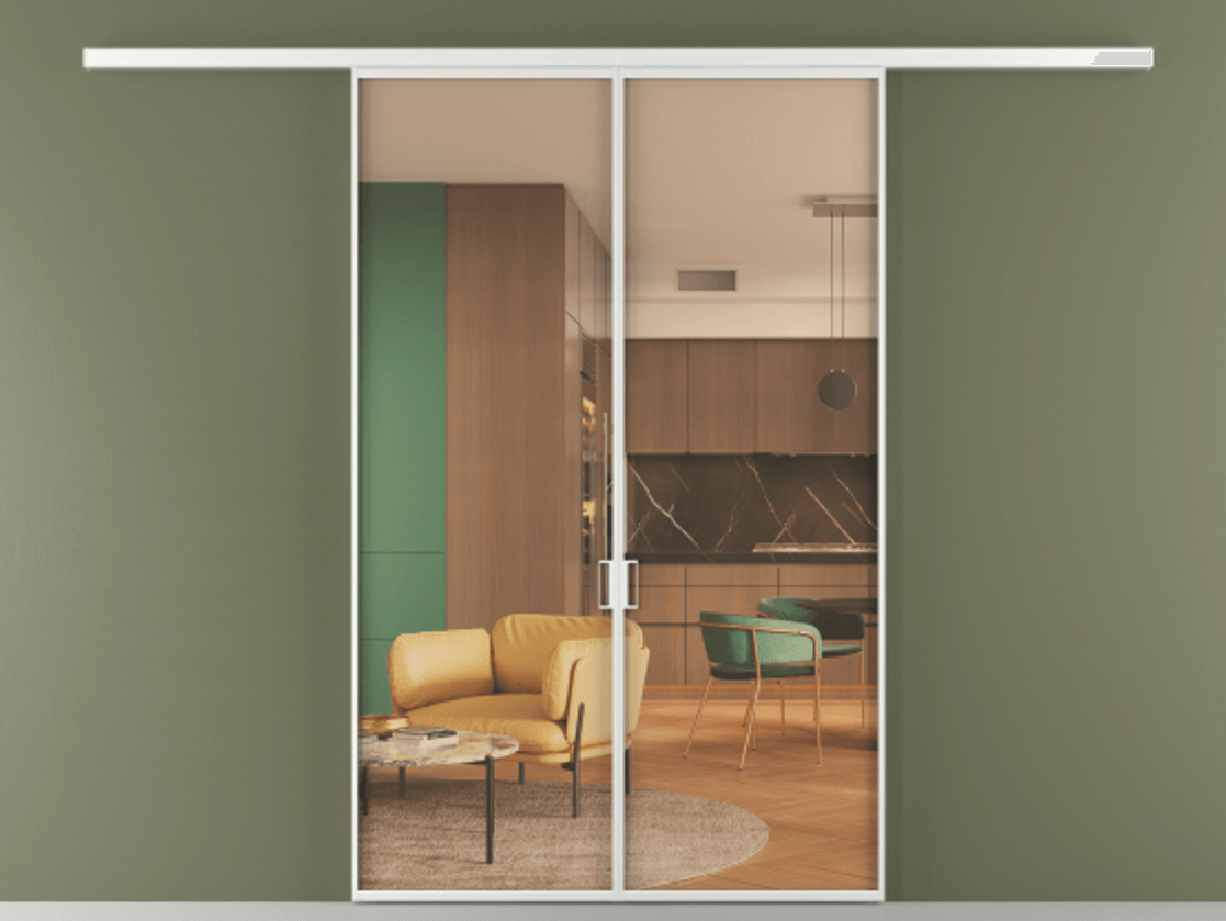 Перегородка Formato вдоль стены 2 створки АЛПР 040.01 Алюминий белоснежный Прозрачное оранжевое стекло, триплекс. Цена 222200 ₽ 1. Полотно 2 шт. (800/2100 мм)
2. Комплект установки раздвижной системы
3. Базовый комплект фурнитуры
4.Ручка RONDO
. Фабрика дверей Волховец 8 (800) 551 43 19 Перегородка Formato вдоль стены 2 створки АЛПР 040.01 Алюминий белоснежный Прозрачное оранжевое стекло, триплекс Цена 222200 ₽ | Volhovec