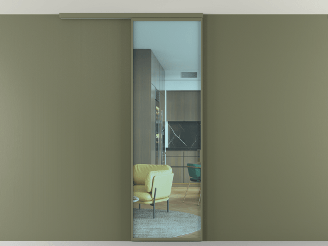 Перегородка Формато вдоль стены на потолок 1 створка АЛПР 040.01 Алюминий оливковый тёмный Прозрачное голубое стекло, триплекс. Цена 92403 ₽ 1. Полотно 2 шт. (800/2100 мм)
2. Комплект установки раздвижной системы
3. Базовый комплект фурнитуры
4.Ручка Рондо. Фабрика дверей Волховец 8 (800) 551 43 19 Перегородка Формато вдоль стены на потолок 1 створка АЛПР 040.01 Алюминий оливковый тёмный Прозрачное голубое стекло, триплекс Цена 92403 ₽ | Volhovec