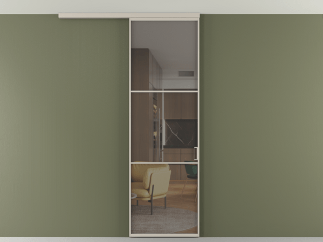 Перегородка Формато вдоль стены на потолок 1 створка АЛПР 040.03 Алюминий светло-бежевый Прозрачное серое стекло, триплекс. Цена 100988 ₽ 1. Полотно 2 шт. (800/2100 мм)
2. Комплект установки раздвижной системы
3. Базовый комплект фурнитуры
4.Ручка Рондо. Фабрика дверей Волховец 8 (800) 551 43 19 Перегородка Формато вдоль стены на потолок 1 створка АЛПР 040.03 Алюминий светло-бежевый Прозрачное серое стекло, триплекс Цена 100988 ₽ | Volhovec