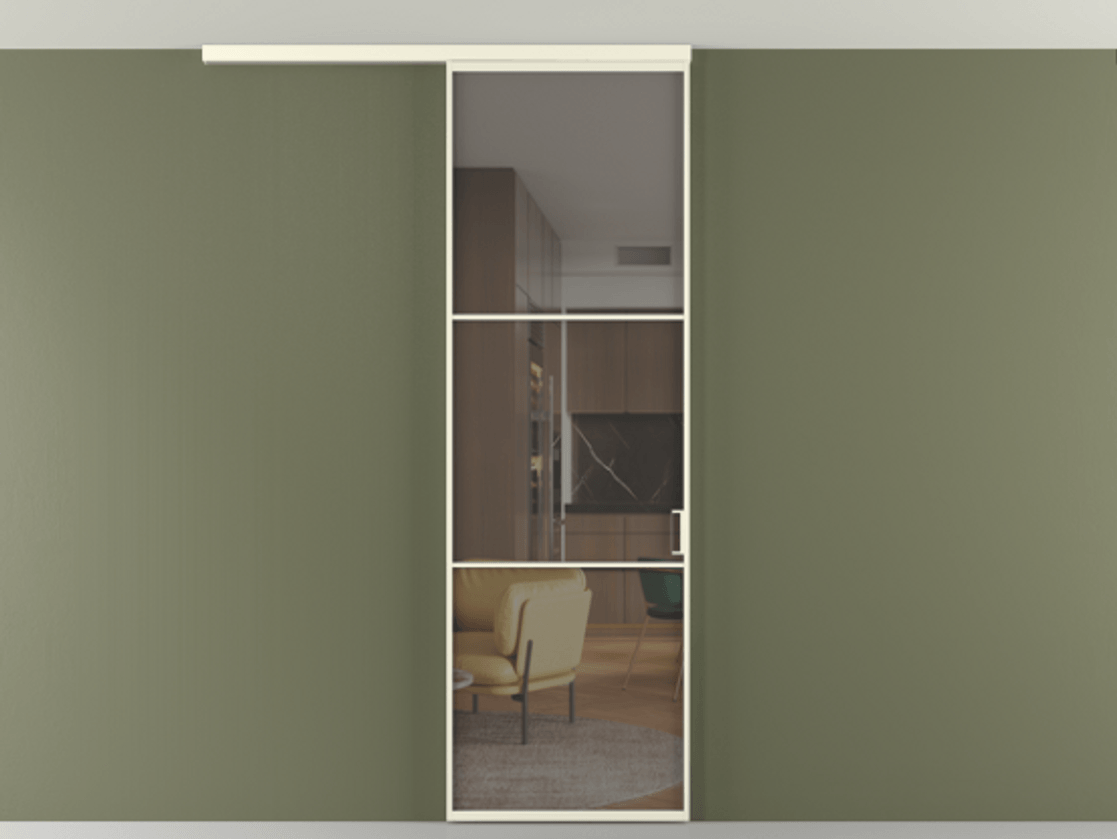 Перегородка Формато вдоль стены на потолок 1 створка АЛПР 040.03 Алюминий молочно-белый Прозрачное серое стекло, триплекс. Цена 100988 ₽ 1. Полотно 2 шт. (800/2100 мм)
2. Комплект установки раздвижной системы
3. Базовый комплект фурнитуры
4.Ручка Рондо. Фабрика дверей Волховец 8 (800) 551 43 19 Перегородка Формато вдоль стены на потолок 1 створка АЛПР 040.03 Алюминий молочно-белый Прозрачное серое стекло, триплекс Цена 100988 ₽ | Volhovec