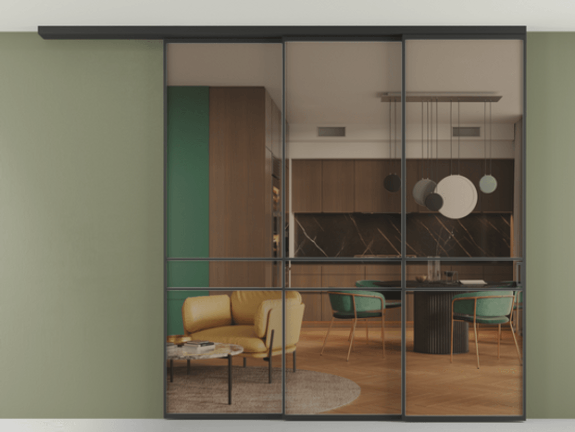 Перегородка Formato вдоль стены на потолок телескопик синхро 3 АЛПР 040.02 Алюминий Черный Прозрачное бронзовое стекло, триплекс, 6 мм. Скрытый короб ЧЕР Цена 420230 ₽ 1. Полотно 2 шт. (800/2100 мм)
2. Комплект установки раздвижной системы
3. Базовый комплект фурнитуры
4.Ручка RONDO
. Фабрика дверей Волховец 8 (800) 551 43 19 Перегородка Formato вдоль стены на потолок телескопик синхро 3 АЛПР 040.02 Алюминий Черный Прозрачное бронзовое стекло, триплекс, 6 мм Цена 420230 ₽ | Volhovec