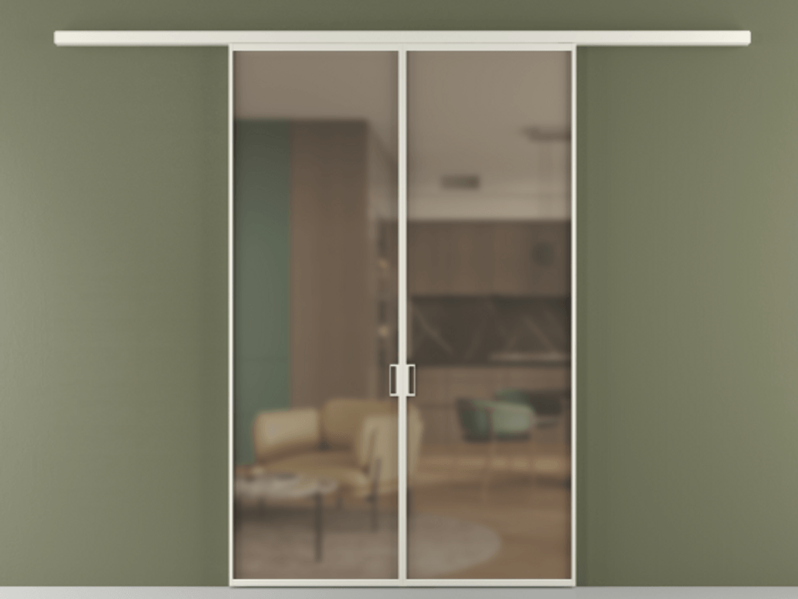 Перегородка Formato вдоль стены двустворчатая АЛПР 040.01 Алюминий Белый Сатинированное бронзовое стекло, триплекс, 6 мм. Скрытый короб БЕЛ Цена 201000 ₽ 1. Полотно 2 шт. (800/2100 мм)
2. Комплект установки раздвижной системы
3. Базовый комплект фурнитуры
4.Ручка RONDO
. Фабрика дверей Волховец 8 (800) 551 43 19 Перегородка Formato вдоль стены двустворчатая АЛПР 040.01 Алюминий Белый Сатинированное бронзовое стекло, триплекс, 6 мм Цена 201000 ₽ | Volhovec