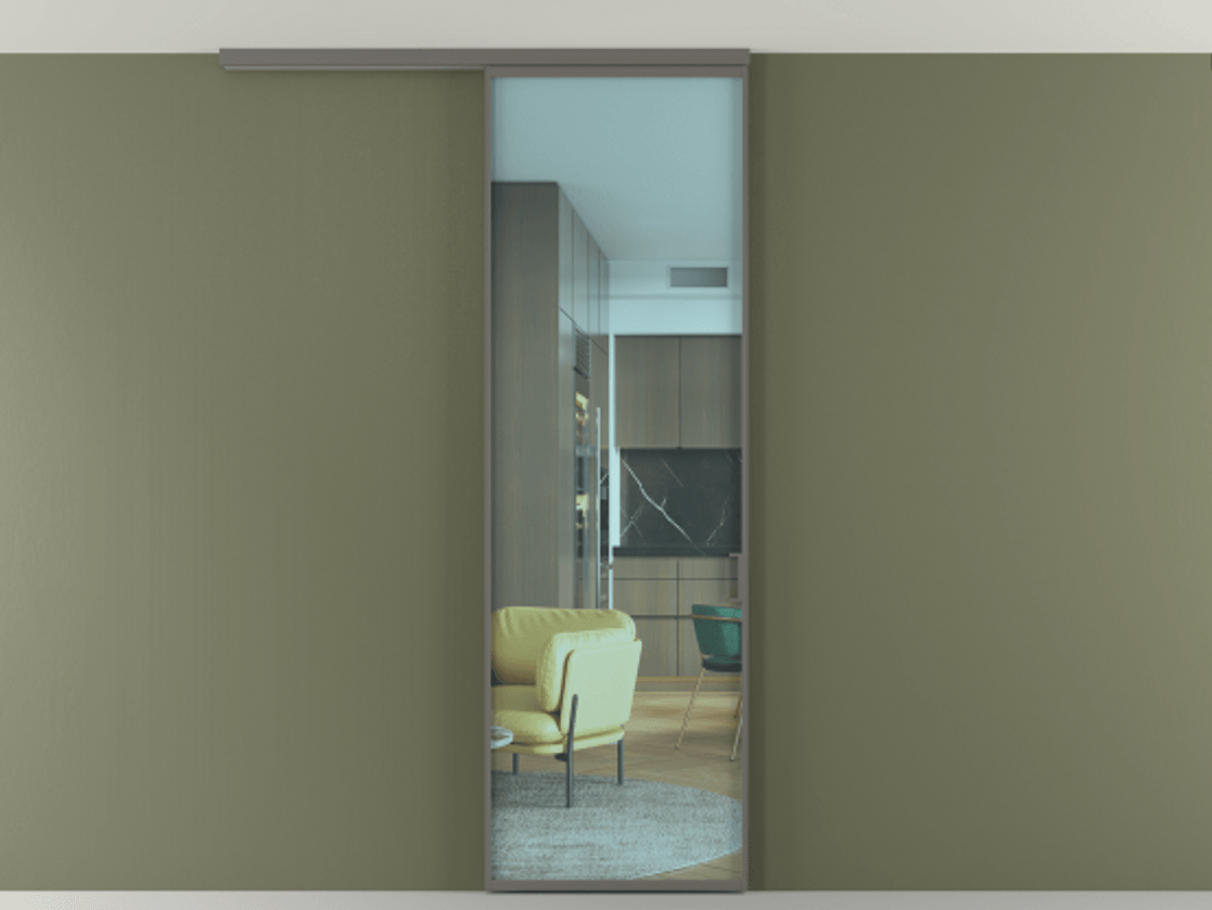 Перегородка Формато вдоль стены на потолок 1 створка АЛПР 040.01 Алюминий классический серый Прозрачное голубое стекло, триплекс. Цена 92403 ₽ 1. Полотно 2 шт. (800/2100 мм)
2. Комплект установки раздвижной системы
3. Базовый комплект фурнитуры
4.Ручка Рондо. Фабрика дверей Волховец 8 (800) 551 43 19 Перегородка Формато вдоль стены на потолок 1 створка АЛПР 040.01 Алюминий классический серый Прозрачное голубое стекло, триплекс Цена 92403 ₽ | Volhovec