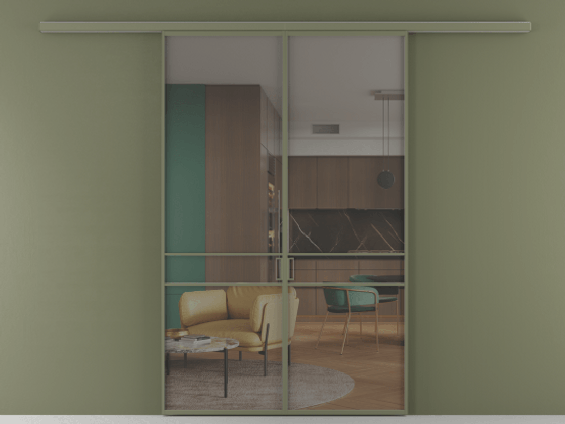 Перегородка Формато вдоль стены 2 створки АЛПР 040.02 Алюминий оливковый тёмный Прозрачное серое стекло, триплекс. Цена 195450 ₽ 1. Полотно 2 шт. (800/2100 мм)
2. Комплект установки раздвижной системы
3. Базовый комплект фурнитуры
4.Ручка RONDO
. Фабрика дверей Волховец 8 (800) 551 43 19 Перегородка Формато вдоль стены 2 створки АЛПР 040.02 Алюминий оливковый тёмный Прозрачное серое стекло, триплекс Цена 195450 ₽ | Volhovec