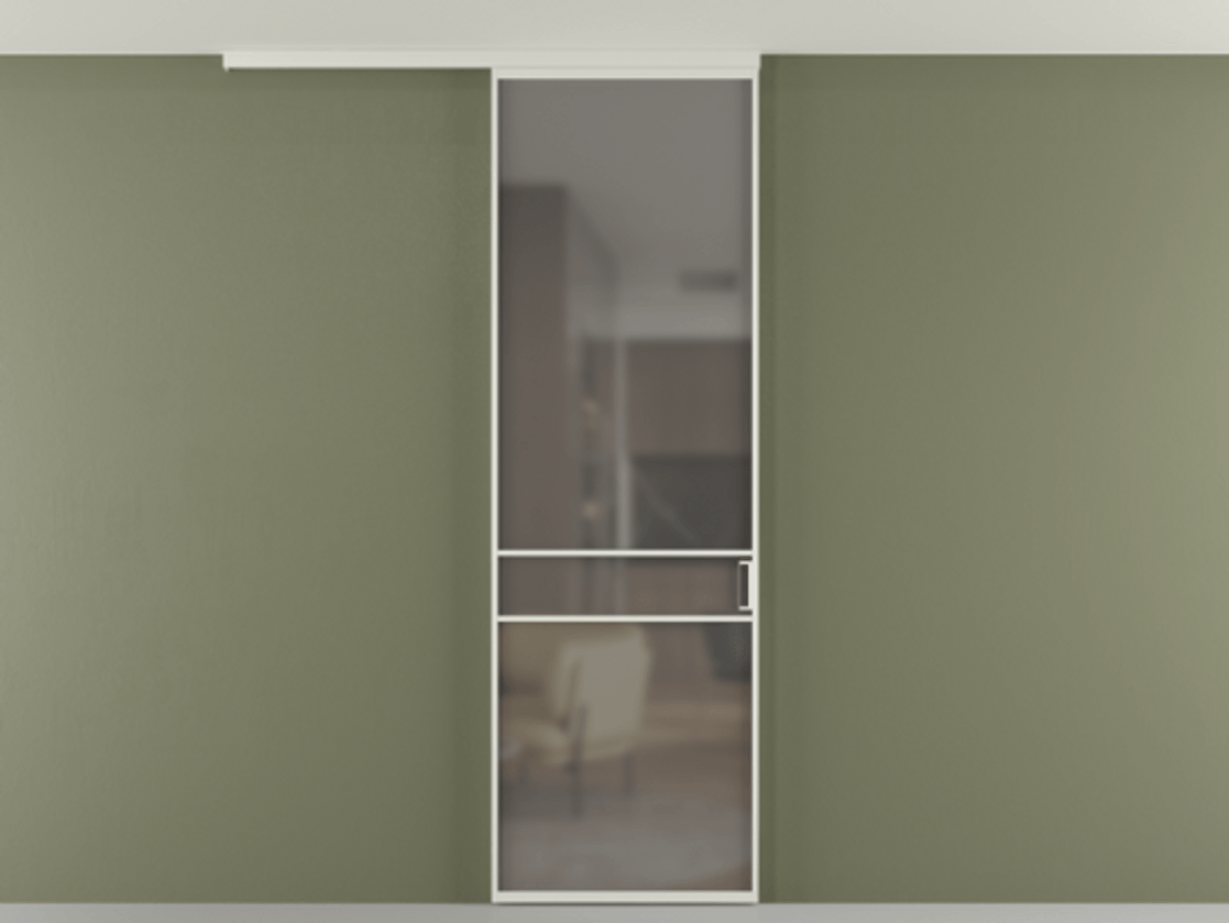 Перегородка Formato вдоль стены на потолок одностворчатая АЛПР 040.02 Алюминий Белый Сатинированное серое стекло, триплекс, 6 мм. Скрытый короб БЕЛ Цена 106340 ₽ 1. Полотно 2 шт. (800/2100 мм)
2. Комплект установки раздвижной системы
3. Базовый комплект фурнитуры
4.Ручка RONDO
. Фабрика дверей Волховец 8 (800) 551 43 19 Перегородка Formato вдоль стены на потолок одностворчатая АЛПР 040.02 Алюминий Белый Сатинированное серое стекло, триплекс, 6 мм Цена 106340 ₽ | Volhovec