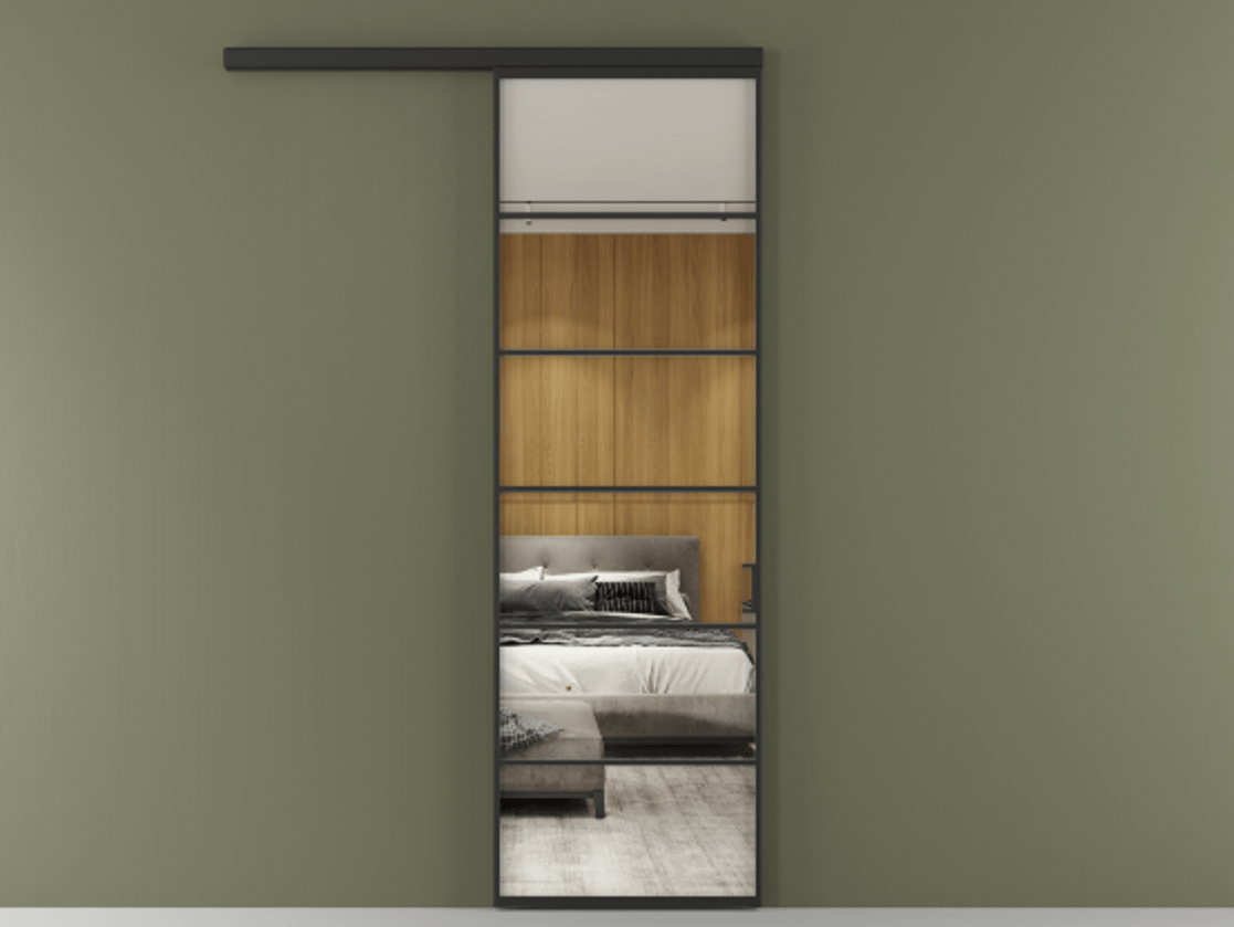 Перегородка Formato вдоль стены 1 створка АЛПР 040.04 Алюминий Черный Двустороннее зеркало, триплекс , триплекс 6 мм. Скрытый короб ЧЕР Цена 6440 AZE 1. Полотно (800/2100 мм)
2. Комплект установки раздвижной системы
3. Базовый комплект фурнитуры
4.Ручка RONDO
. Фабрика дверей Волховец 8 (800) 551 43 19 Перегородка Formato вдоль стены 1 створка АЛПР 040.04 Алюминий Черный Двустороннее зеркало, триплекс , триплекс 6 мм Цена 6440 AZE | Volhovec