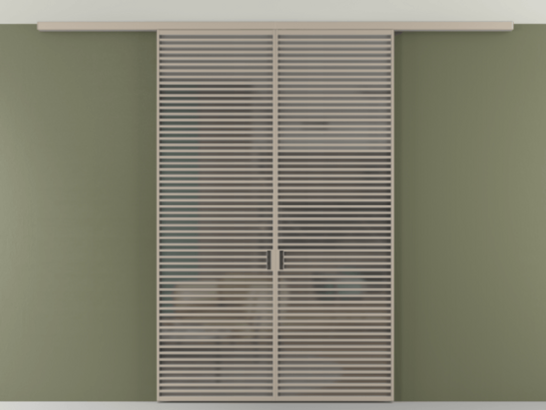 Перегородка Формато вдоль стены на потолок 2 створки АЛПР 040.07 Алюминий бисквитный Сатинированное серое стекло, триплекс. Цена 367356 ₽ 1. Полотно 2 шт. (800/2100 мм)
2. Комплект установки раздвижной системы
3. Базовый комплект фурнитуры
4.Ручка Рондо. Фабрика дверей Волховец 8 (800) 551 43 19 Перегородка Формато вдоль стены на потолок 2 створки АЛПР 040.07 Алюминий бисквитный Сатинированное серое стекло, триплекс Цена 367356 ₽ | Volhovec