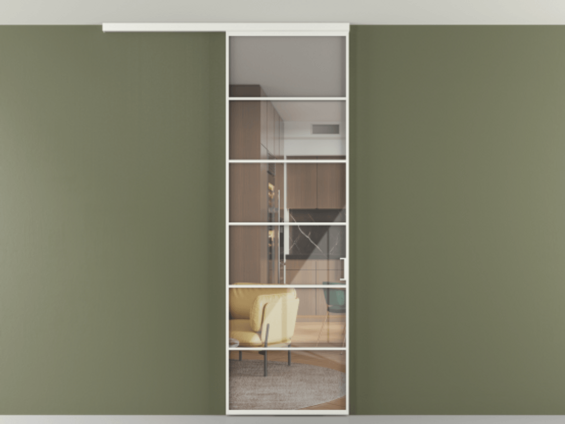 Перегородка Формато вдоль стены на потолок 1 створка АЛПР 040.04 Алюминий светло-серый Рефлективное прозрачное стекло "Стопсол", калёное. Цена 134090 ₽ 1. Полотно 2 шт. (800/2100 мм)
2. Комплект установки раздвижной системы
3. Базовый комплект фурнитуры
4.Ручка Рондо. Фабрика дверей Волховец 8 (800) 551 43 19 Перегородка Формато вдоль стены на потолок 1 створка АЛПР 040.04 Алюминий светло-серый Рефлективное прозрачное стекло "Стопсол", калёное Цена 134090 ₽ | Volhovec