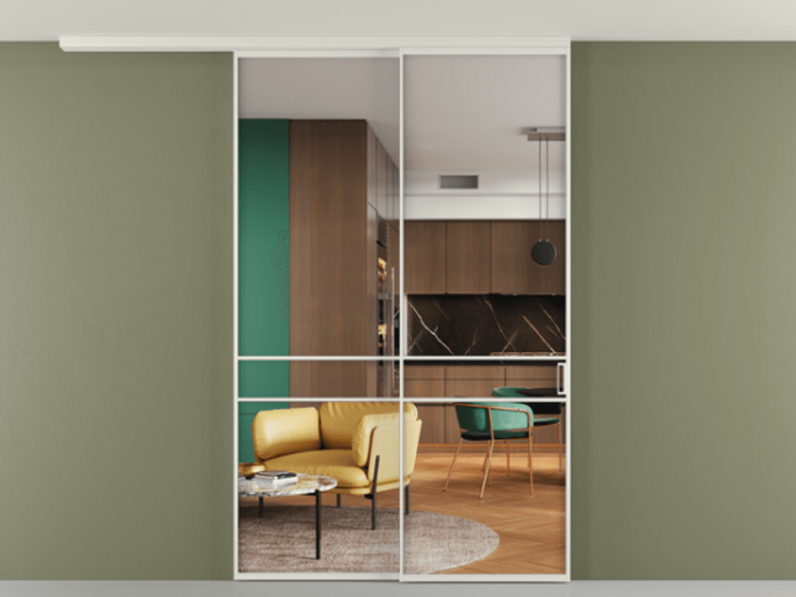 Перегородка Formato вдоль стены на потолок телескопик синхро 2 АЛПР 040.02 Алюминий Белый Прозрачное стекло "Crystal Vision", калёное, 6 мм. Скрытый короб БЕЛ Цена 429780 сом 1. Полотно 2 шт. (800/2100 мм)
2. Комплект установки раздвижной системы
3. Базовый комплект фурнитуры
4.Ручка RONDO
. Фабрика дверей Волховец 8 (800) 551 43 19 Перегородка Formato вдоль стены на потолок телескопик синхро 2 АЛПР 040.02 Алюминий Белый Прозрачное стекло "Crystal Vision", калёное, 6 мм Цена 429780 сом | Volhovec