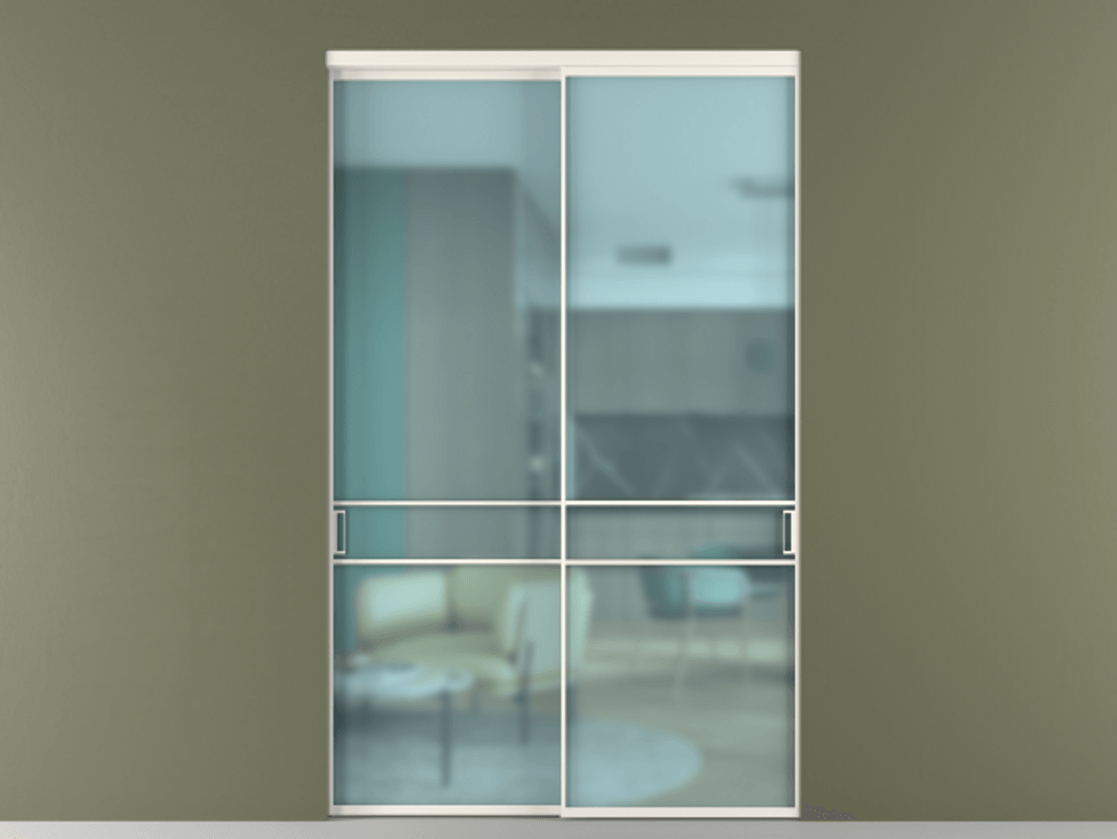 Перегородка Формато внутри проёма 2 створки АЛПР 040.02 Алюминий пудровый белый Сатинированное голубое стекло, триплекс. Цена 467230 ₽ 1. Полотно 2 шт. (800/2100 мм)
2. Комплект установки раздвижной системы
3. Базовый комплект фурнитуры
4.Ручка RONDO. Фабрика дверей Волховец 8 (800) 551 43 19 Перегородка Формато внутри проёма 2 створки АЛПР 040.02 Алюминий пудровый белый Сатинированное голубое стекло, триплекс Цена 467230 ₽ | Volhovec