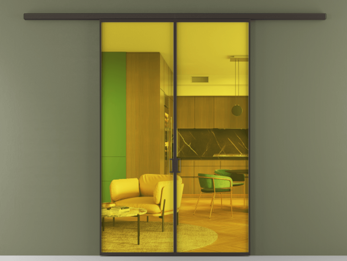 Перегородка Formato вдоль стены 2 створки АЛПР 040.01 Алюминий антрацит Прозрачное жёлтое стекло, триплекс. Цена 222200 ₽ 1. Полотно 2 шт. (800/2100 мм)
2. Комплект установки раздвижной системы
3. Базовый комплект фурнитуры
4.Ручка RONDO
. Фабрика дверей Волховец 8 (800) 551 43 19 Перегородка Formato вдоль стены 2 створки АЛПР 040.01 Алюминий антрацит Прозрачное жёлтое стекло, триплекс Цена 222200 ₽ | Volhovec