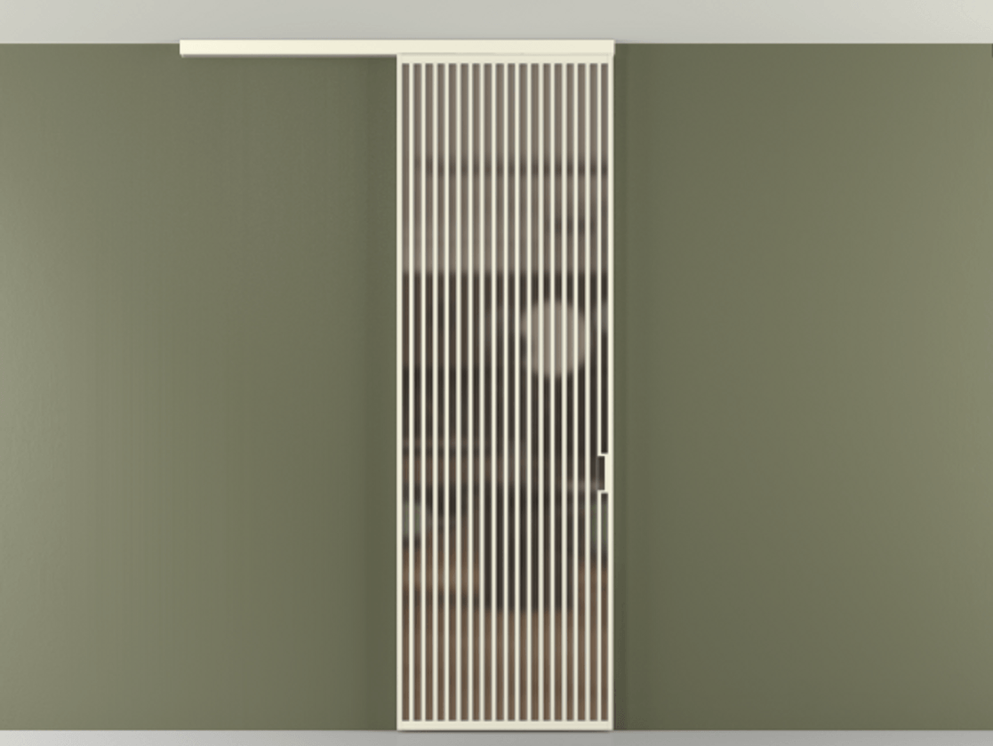 Перегородка Формато вдоль стены на потолок 1 створка АЛПР 040.06 Алюминий молочно-белый Сатинированное бронзовое стекло, триплекс. Цена 177708 ₽ 1. Полотно 2 шт. (800/2100 мм)
2. Комплект установки раздвижной системы
3. Базовый комплект фурнитуры
4.Ручка Рондо. Фабрика дверей Волховец 8 (800) 551 43 19 Перегородка Формато вдоль стены на потолок 1 створка АЛПР 040.06 Алюминий молочно-белый Сатинированное бронзовое стекло, триплекс Цена 177708 ₽ | Volhovec