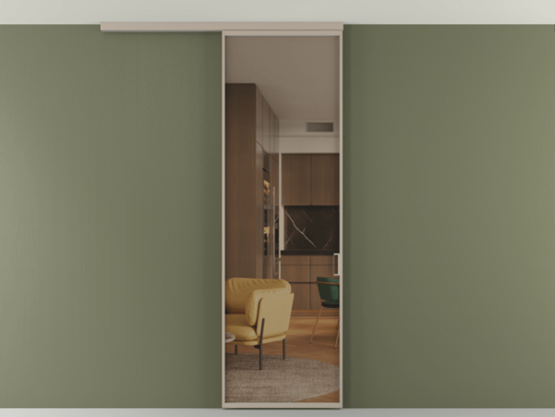 Перегородка Формато вдоль стены на потолок 1 створка АЛПР 040.01 Алюминий бисквитный Прозрачное бронзовое стекло, триплекс. Цена 92403 ₽ 1. Полотно 2 шт. (800/2100 мм)
2. Комплект установки раздвижной системы
3. Базовый комплект фурнитуры
4.Ручка Рондо. Фабрика дверей Волховец 8 (800) 551 43 19 Перегородка Формато вдоль стены на потолок 1 створка АЛПР 040.01 Алюминий бисквитный Прозрачное бронзовое стекло, триплекс Цена 92403 ₽ | Volhovec