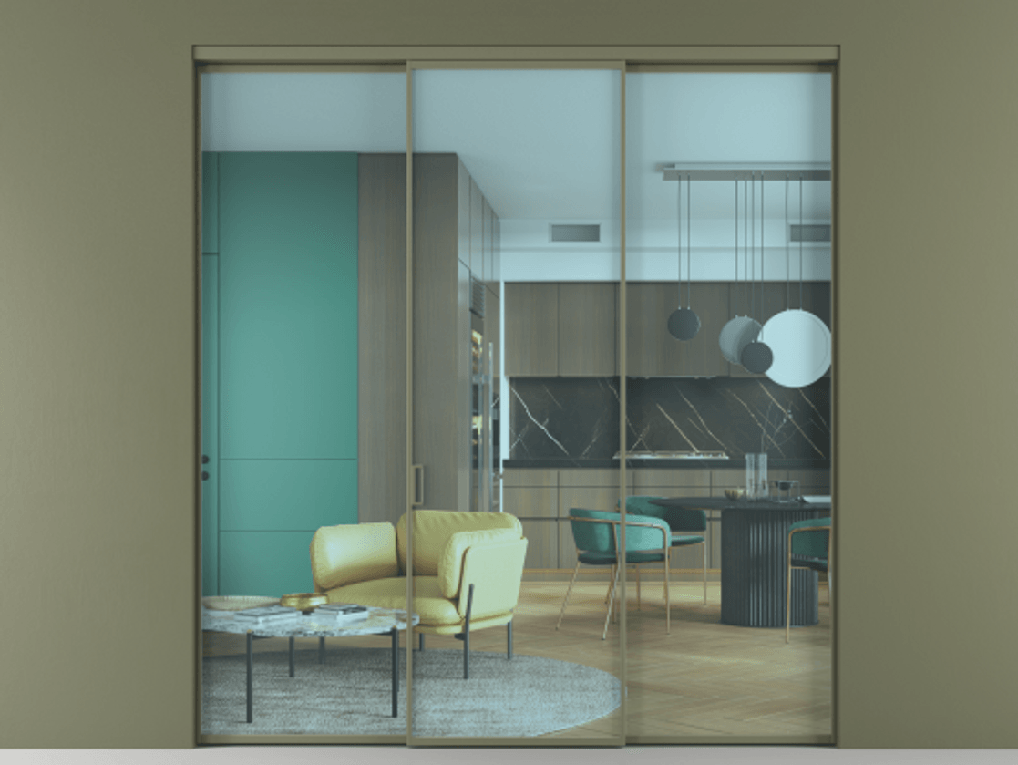 Перегородка Формато внутри проёма 3 створки АЛПР 040.01 Алюминий оливковый тёмный Прозрачное голубое стекло, триплекс. Цена 225125 ₽ 1. Полотно 3 шт. (800/2100 мм)
2. Комплект установки раздвижной системы
3. Базовый комплект фурнитуры
4.Ручка RONDO. Фабрика дверей Волховец 8 (800) 551 43 19 Перегородка Формато внутри проёма 3 створки АЛПР 040.01 Алюминий оливковый тёмный Прозрачное голубое стекло, триплекс Цена 225125 ₽ | Volhovec