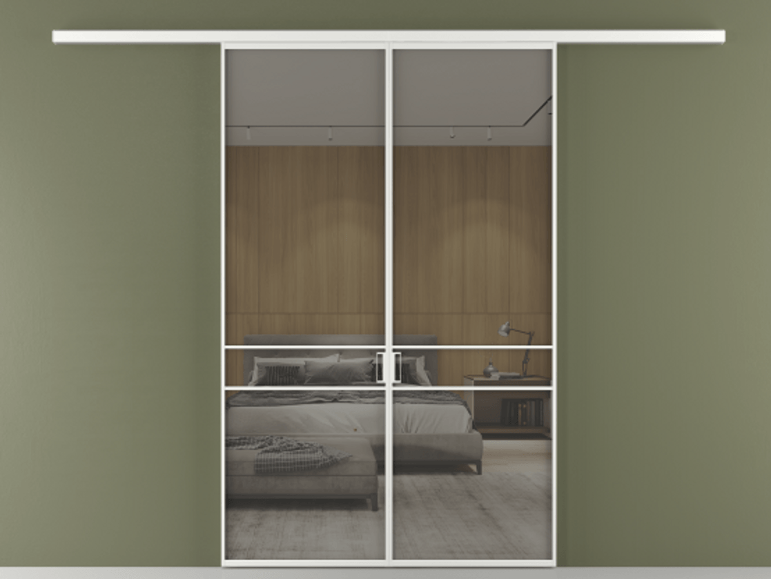 Перегородка Формато вдоль стены 2 створки АЛПР 040.02 Алюминий белоснежный Рефлективное серое стекло "Стопсол", калёное. Цена 249000 ₽ 1. Полотно 2 шт. (800/2100 мм)
2. Комплект установки раздвижной системы
3. Базовый комплект фурнитуры
4.Ручка Рондо. Фабрика дверей Волховец 8 (800) 551 43 19 Перегородка Формато вдоль стены 2 створки АЛПР 040.02 Алюминий белоснежный Рефлективное серое стекло "Стопсол", калёное Цена 249000 ₽ | Volhovec