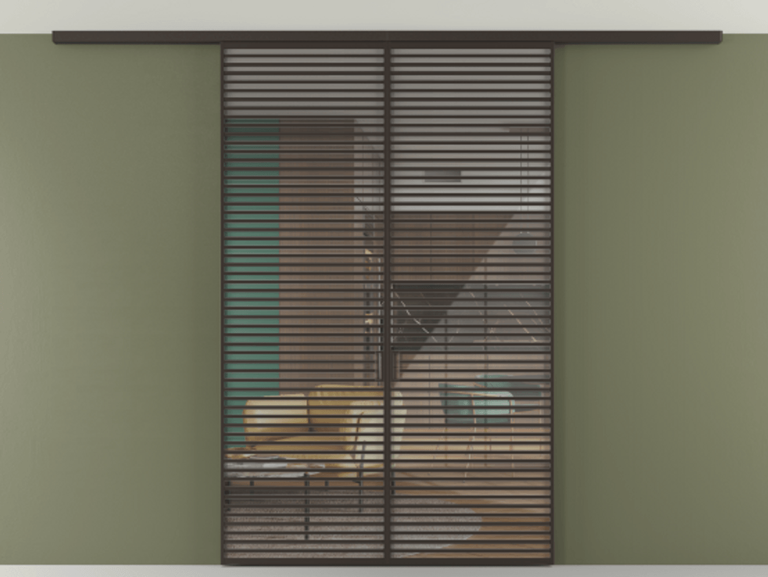 Перегородка Формато вдоль стены на потолок 2 створки АЛПР 040.07 Алюминий антрацит Рефлективное прозрачное стекло "Стопсол", калёное. Цена 380156 ₽ 1. Полотно 2 шт. (800/2100 мм)
2. Комплект установки раздвижной системы
3. Базовый комплект фурнитуры
4.Ручка Рондо. Фабрика дверей Волховец 8 (800) 551 43 19 Перегородка Формато вдоль стены на потолок 2 створки АЛПР 040.07 Алюминий антрацит Рефлективное прозрачное стекло "Стопсол", калёное Цена 380156 ₽ | Volhovec