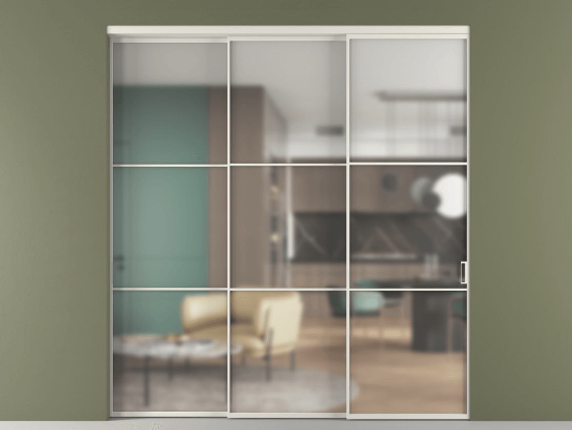 Перегородка Formato внутри проёма телескопик синхро 2 АЛПР 040.03 Алюминий Белый Сатинированное стекло "Matelux Crystal Vision", калёное, 6 мм, матовое, каленое 6 мм. Скрытый короб БЕЛ Цена 544840 сом 1. Полотно 3 шт. (800/2100 мм)
2. Комплект установки раздвижной системы
3. Базовый комплект фурнитуры
4. Комплект фурнитуры телескопик синхро-2
5.Ручка RONDO
. Фабрика дверей Волховец 8 (800) 551 43 19 Перегородка Formato внутри проёма телескопик синхро 2 АЛПР 040.03 Алюминий Белый Сатинированное стекло "Matelux Crystal Vision", калёное, 6 мм, матовое, каленое 6 мм Цена 544840 сом | Volhovec