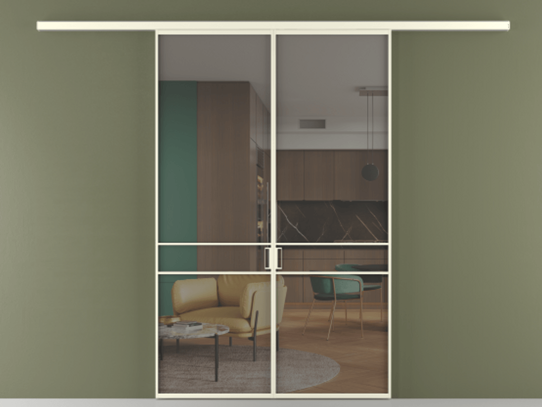 Перегородка Формато вдоль стены 2 створки АЛПР 040.02 Алюминий молочно-белый Прозрачное серое стекло, триплекс. Цена 195450 ₽ 1. Полотно 2 шт. (800/2100 мм)
2. Комплект установки раздвижной системы
3. Базовый комплект фурнитуры
4.Ручка Рондо. Фабрика дверей Волховец 8 (800) 551 43 19 Перегородка Формато вдоль стены 2 створки АЛПР 040.02 Алюминий молочно-белый Прозрачное серое стекло, триплекс Цена 195450 ₽ | Volhovec