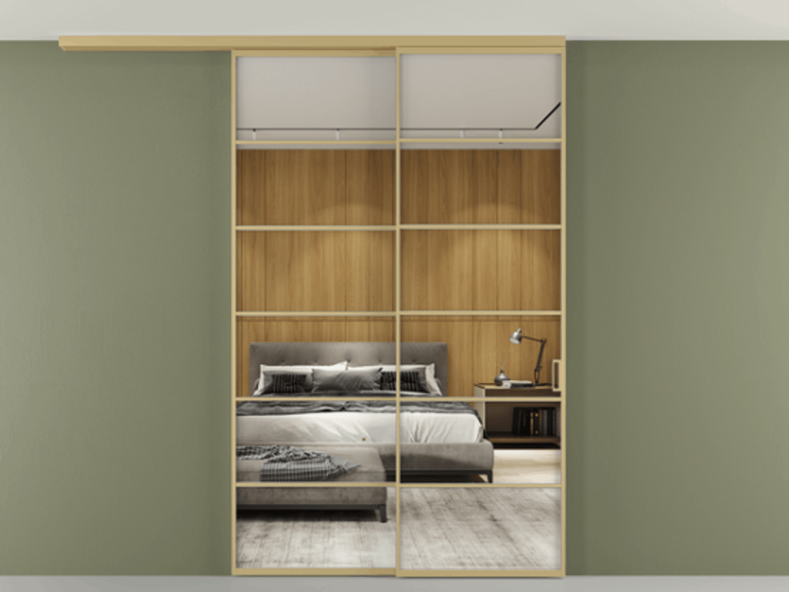 Перегородка Формато вдоль стены на потолок 2 створки с синхронным механизмом АЛПР 040.04 Золотой Двустороннее зеркало, триплекс , триплекс 6 мм. Цена 394772 ₽ 1. Полотно 2 шт. (800/2100 мм)
2. Комплект установки раздвижной системы
3. Базовый комплект фурнитуры
4.Ручка Рондо. Фабрика дверей Волховец 8 (800) 551 43 19 Перегородка Формато вдоль стены на потолок 2 створки с синхронным механизмом АЛПР 040.04 Золотой Двустороннее зеркало, триплекс , триплекс 6 мм Цена 394772 ₽ | Volhovec