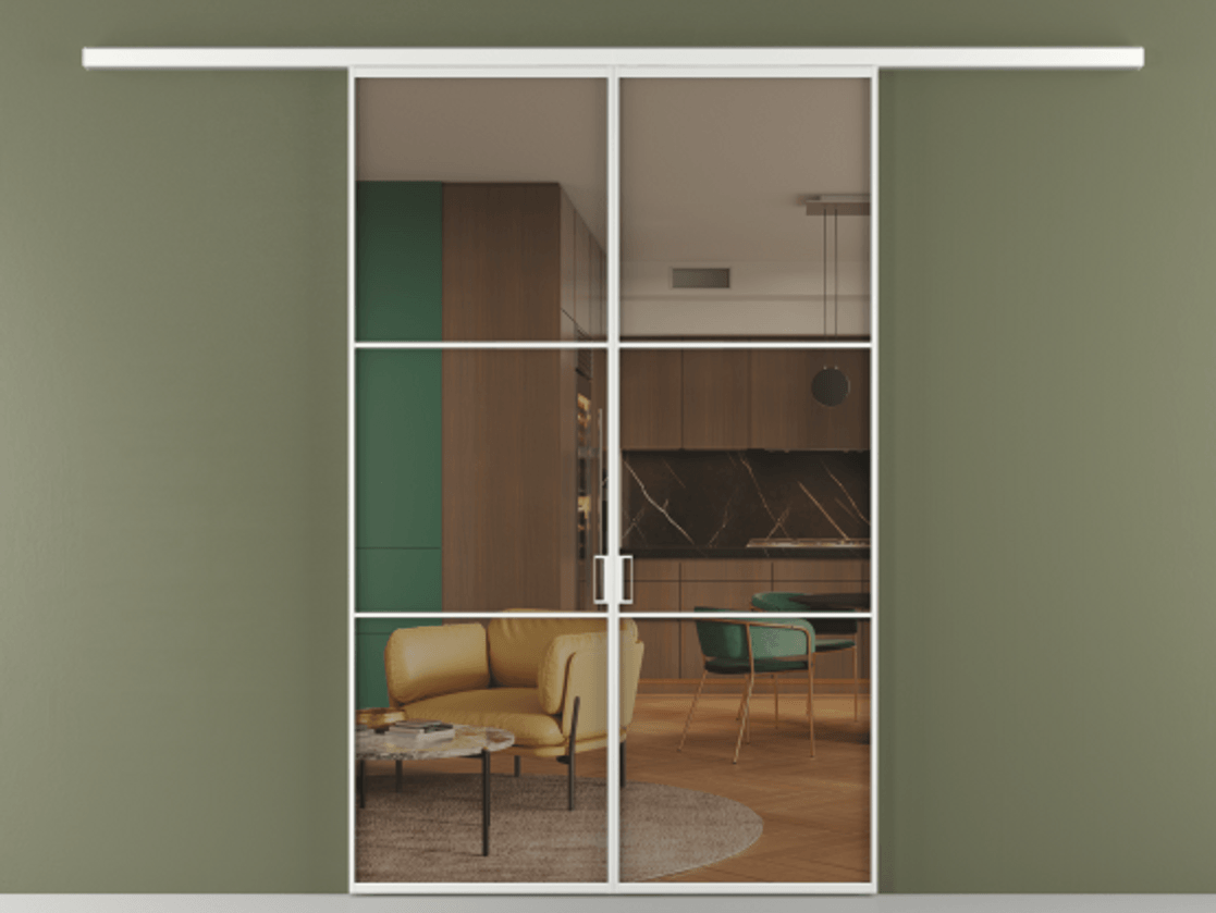 Перегородка Формато вдоль стены 2 створки АЛПР 040.03 Алюминий белоснежный Прозрачное бронзовое стекло, триплекс. Цена 195450 ₽ 1. Полотно 2 шт. (800/2100 мм)
2. Комплект установки раздвижной системы
3. Базовый комплект фурнитуры
4.Ручка Рондо. Фабрика дверей Волховец 8 (800) 551 43 19 Перегородка Формато вдоль стены 2 створки АЛПР 040.03 Алюминий белоснежный Прозрачное бронзовое стекло, триплекс Цена 195450 ₽ | Volhovec