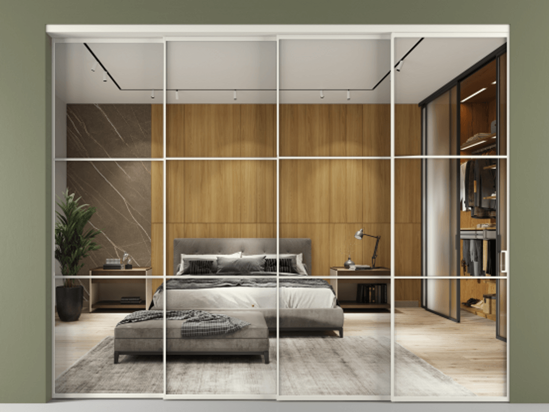 Перегородка Formato внутри проёма телескопик синхро 3 АЛПР 040.03 Алюминий Белый Двустороннее зеркало, триплекс , триплекс 6 мм. Скрытый короб БЕЛ Цена 470700 ₽ 1. Полотно 4 шт. (800/2100 мм)
2. Комплект установки раздвижной системы
3. Базовый комплект фурнитуры
4. Комплект фурнитуры телескопик синхро-3
5. Ручка RONDO
. Фабрика дверей Волховец 8 (800) 551 43 19 Перегородка Formato внутри проёма телескопик синхро 3 АЛПР 040.03 Алюминий Белый Двустороннее зеркало, триплекс , триплекс 6 мм Цена 470700 ₽ | Volhovec