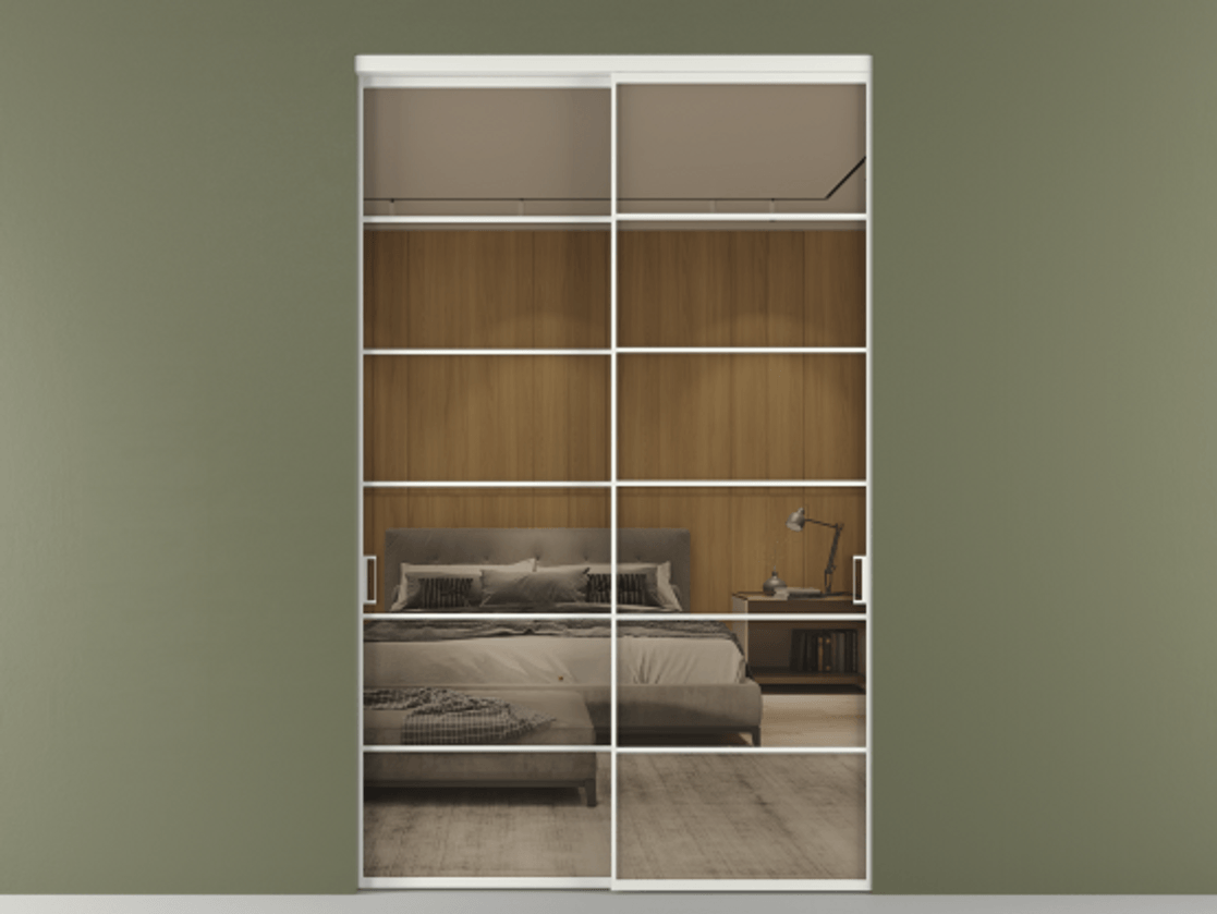 Перегородка Formato внутри проёма 2 створки АЛПР 040.04 Алюминий светло-серый Рефлективное бронзовое стекло "Stopsol", калёное. Цена 493900 ₽ 1. Полотно 2 шт. (800/2100 мм)
2. Комплект установки раздвижной системы
3. Базовый комплект фурнитуры
4.Ручка RONDO. Фабрика дверей Волховец 8 (800) 551 43 19 Перегородка Formato внутри проёма 2 створки АЛПР 040.04 Алюминий светло-серый Рефлективное бронзовое стекло "Stopsol", калёное Цена 493900 ₽ | Volhovec