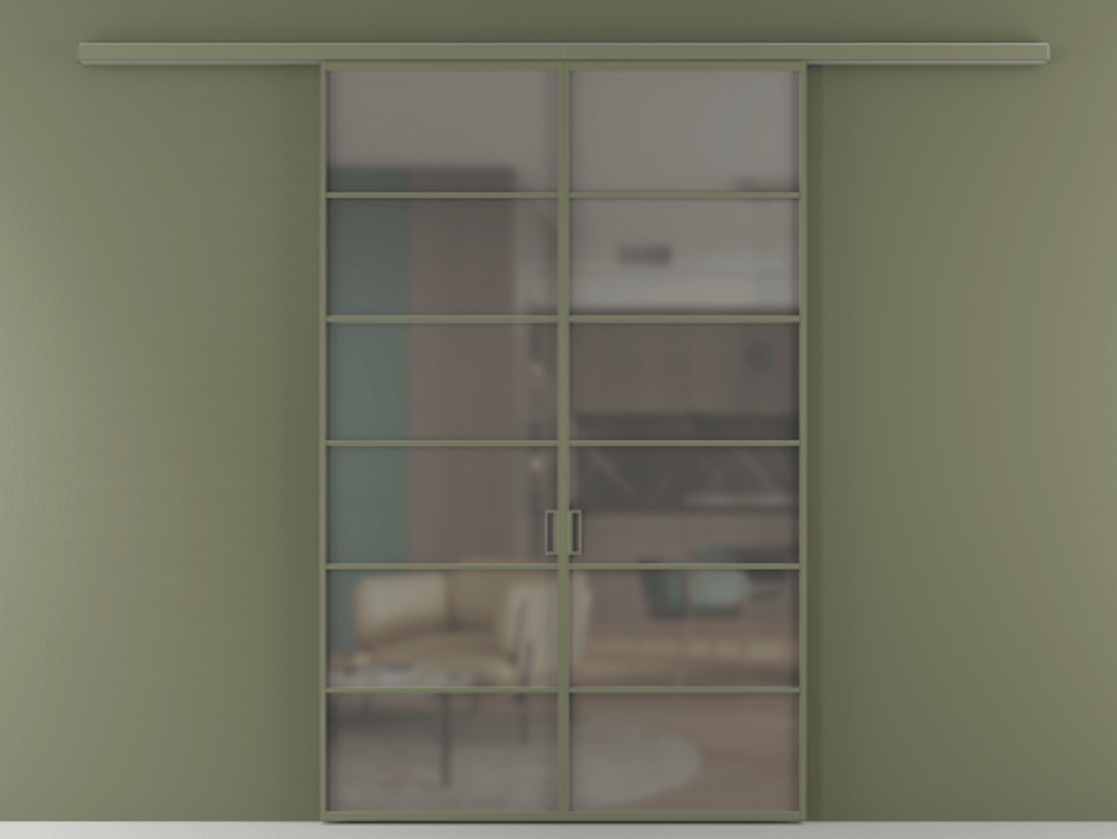 Перегородка Формато вдоль стены 2 створки АЛПР 040.04 Алюминий оливковый тёмный Сатинированное серое стекло, триплекс. Цена 207150 ₽ 1. Полотно 2 шт. (800/2100 мм)
2. Комплект установки раздвижной системы
3. Базовый комплект фурнитуры
4.Ручка Рондо. Фабрика дверей Волховец 8 (800) 551 43 19 Перегородка Формато вдоль стены 2 створки АЛПР 040.04 Алюминий оливковый тёмный Сатинированное серое стекло, триплекс Цена 207150 ₽ | Volhovec