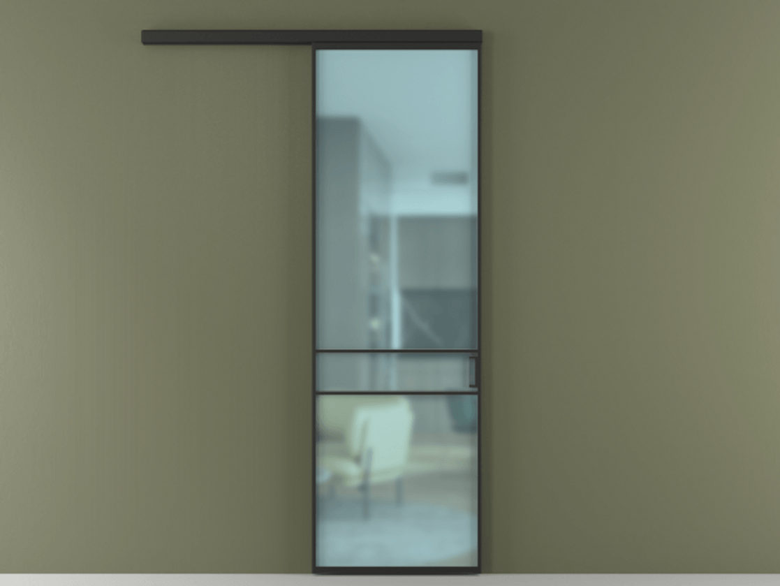 Перегородка Формато вдоль стены 1 створка АЛПР 040.02 Алюминий Черный Сатинированное голубое стекло, триплекс. Скрытый короб ЧЕР Цена 101900 ₽ 1. Полотно (800/2100 мм)
2. Комплект установки раздвижной системы
3. Базовый комплект фурнитуры
4.Ручка Рондо. Фабрика дверей Волховец 8 (800) 551 43 19 Перегородка Формато вдоль стены 1 створка АЛПР 040.02 Алюминий Черный Сатинированное голубое стекло, триплекс Цена 101900 ₽ | Volhovec