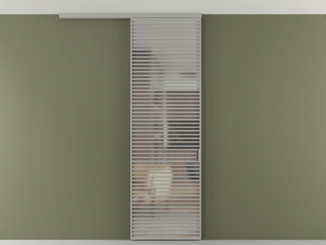 Перегородка Формато вдоль стены на потолок 1 створка АЛПР 040.07 Алюминий нейтральный серый Сатинированное стекло "Мателюкс Кристал Вижн", калёное, матовое, каленое 6 мм. Цена 193628 ₽ 1. Полотно 2 шт. (800/2100 мм)
2. Комплект установки раздвижной системы
3. Базовый комплект фурнитуры
4.Ручка Рондо. Фабрика дверей Волховец 8 (800) 551 43 19 Перегородка Формато вдоль стены на потолок 1 створка АЛПР 040.07 Алюминий нейтральный серый Сатинированное стекло "Мателюкс Кристал Вижн", калёное, матовое, каленое 6 мм Цена 193628 ₽ | Volhovec