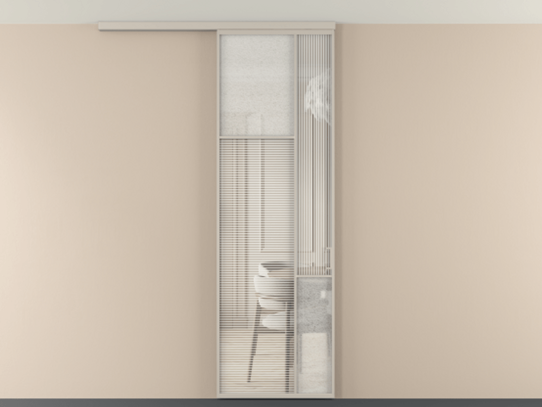 Перегородка Мозаик вдоль стены на потолок 1 створка АЛПР 041.10 Алюминий светло-бежевый Рифлёное стекло "Дюна", триплекс, 6 мм + Фактурное стекло "Лёд", триплекс. Цена 143040 ₽ . Фабрика дверей Волховец 8 (800) 551 43 19 Перегородка Мозаик вдоль стены на потолок 1 створка АЛПР 041.10 Алюминий светло-бежевый Рифлёное стекло "Дюна", триплекс, 6 мм + Фактурное стекло "Лёд", триплекс Цена 143040 ₽ | Volhovec