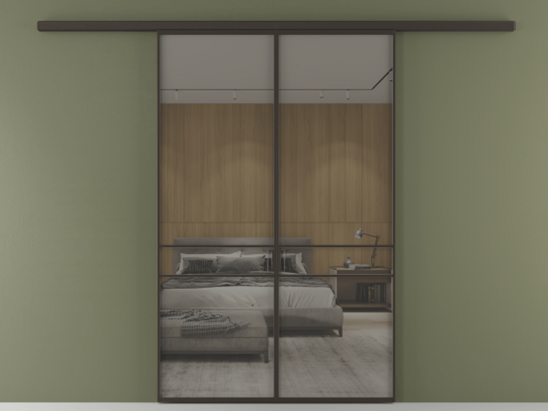 Перегородка Formato вдоль стены 2 створки АЛПР 040.02 Алюминий антрацит Рефлективное серое стекло "Stopsol", калёное. Цена 249000 ₽ 1. Полотно 2 шт. (800/2100 мм)
2. Комплект установки раздвижной системы
3. Базовый комплект фурнитуры
4.Ручка RONDO
. Фабрика дверей Волховец 8 (800) 551 43 19 Перегородка Formato вдоль стены 2 створки АЛПР 040.02 Алюминий антрацит Рефлективное серое стекло "Stopsol", калёное Цена 249000 ₽ | Volhovec