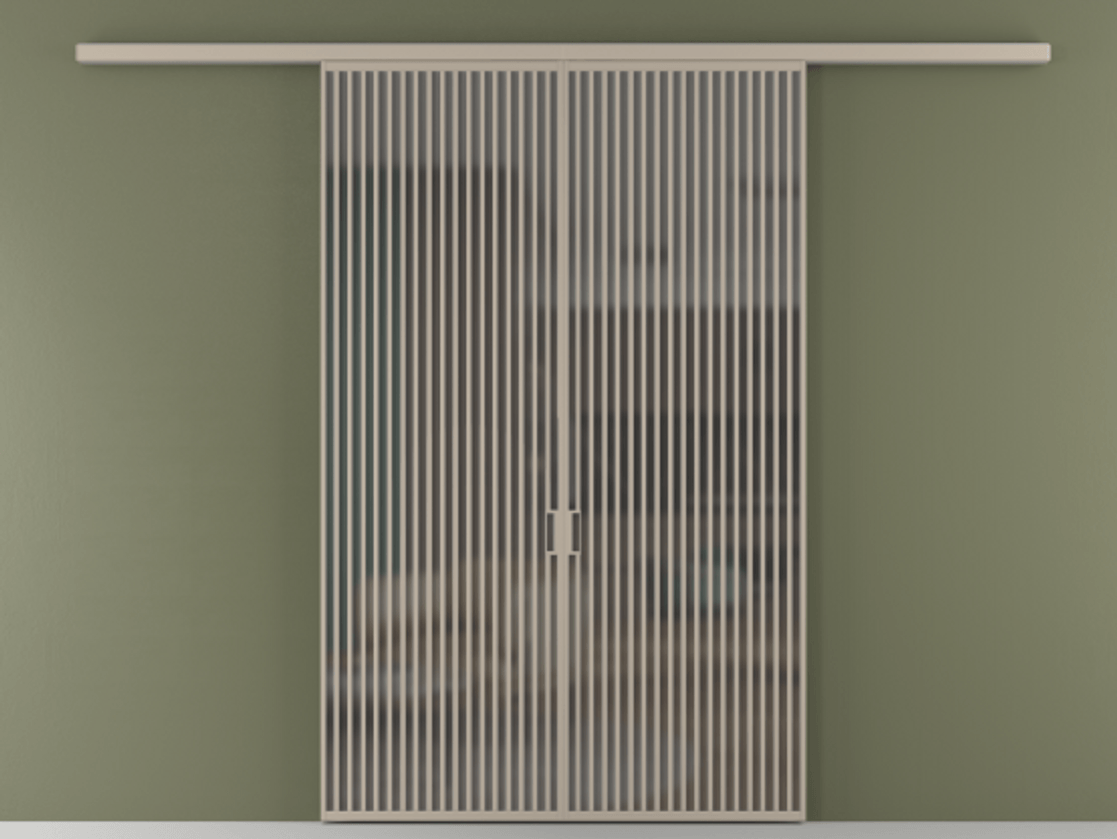 Перегородка Formato вдоль стены 2 створки АЛПР 040.06 Алюминий бисквитный Сатинированное серое стекло, триплекс. Цена 429000 ₽ 1. Полотно 2 шт. (800/2100 мм)
2. Комплект установки раздвижной системы
3. Базовый комплект фурнитуры
4.Ручка RONDO
. Фабрика дверей Волховец 8 (800) 551 43 19 Перегородка Formato вдоль стены 2 створки АЛПР 040.06 Алюминий бисквитный Сатинированное серое стекло, триплекс Цена 429000 ₽ | Volhovec